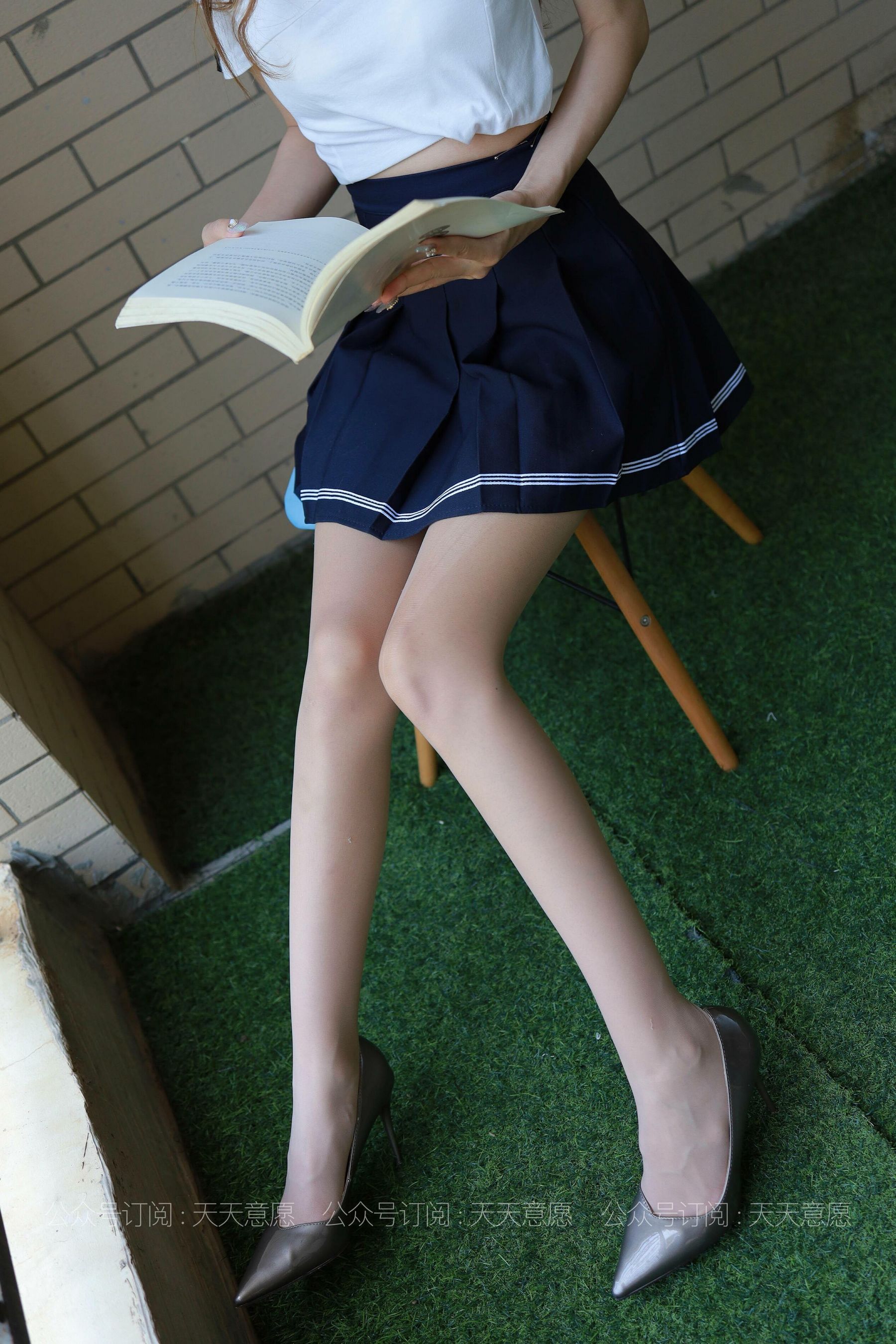 模特：怡怡《长腿少女》-图7