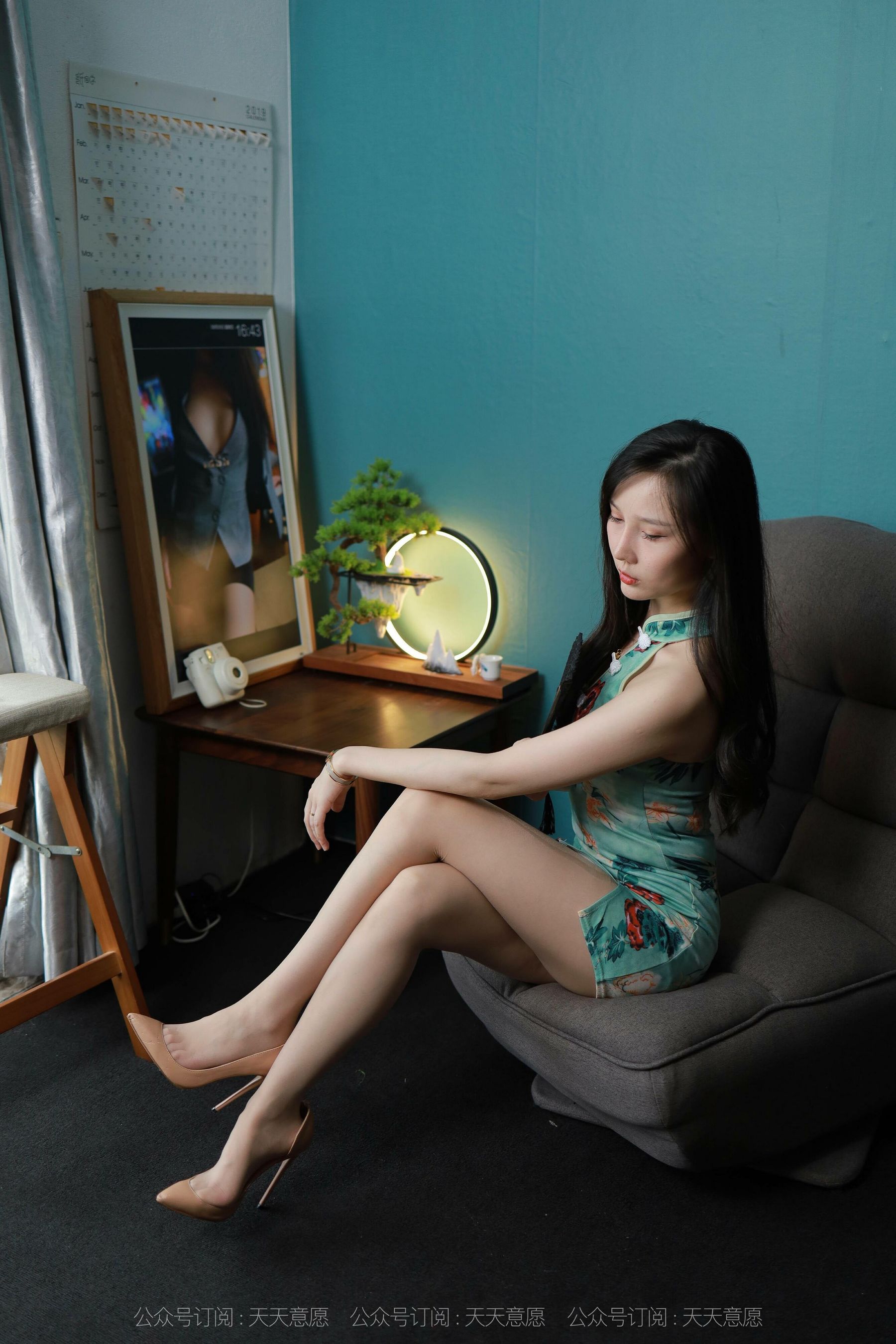 模特：文欣《天青色等烟雨》-图6