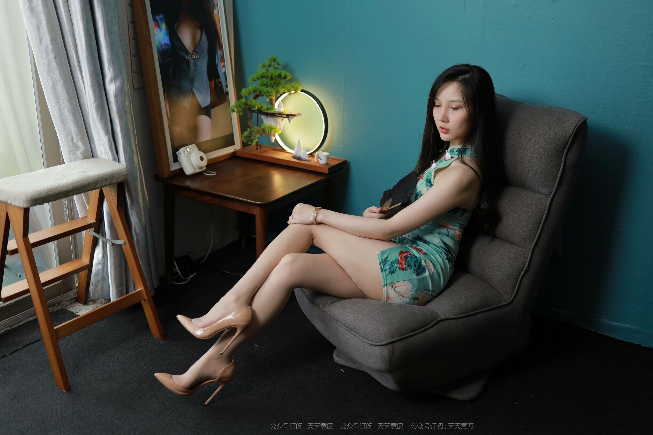 模特：文欣《天青色等烟雨》-图8