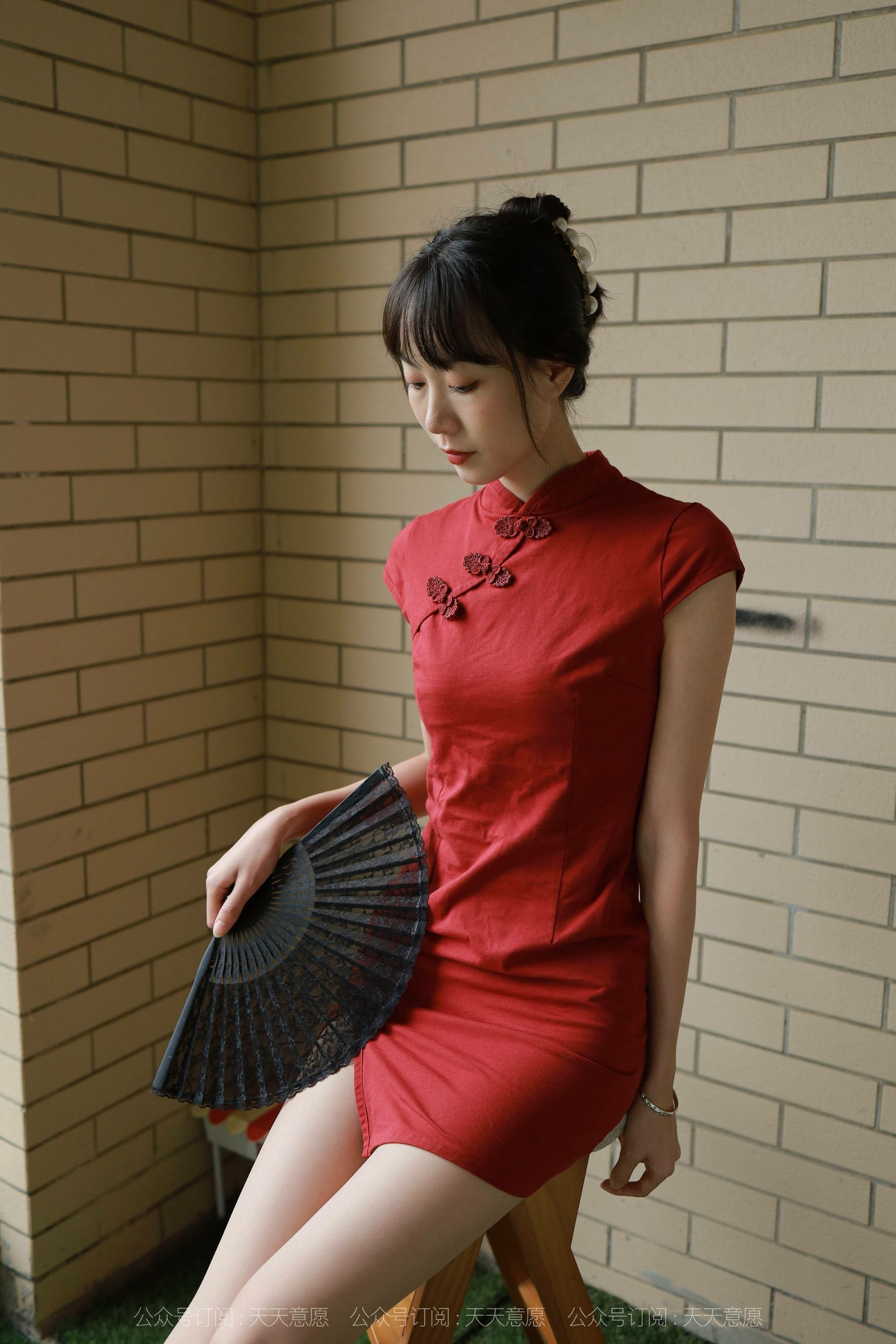 模特：新人团团《爱笑女孩》-图8