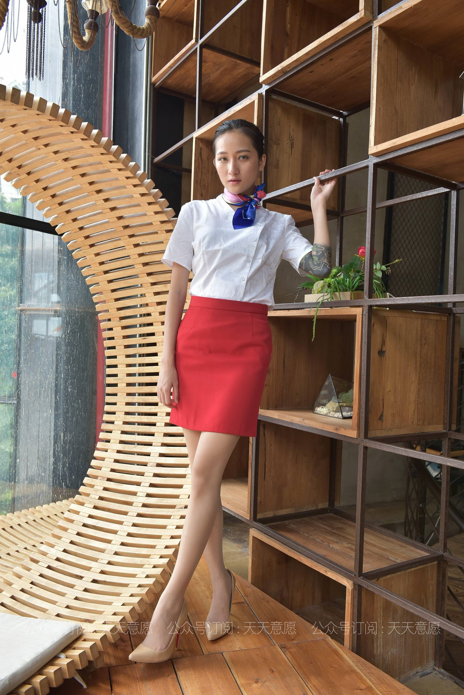 模特：潇潇《红裙职业装展示》-图45