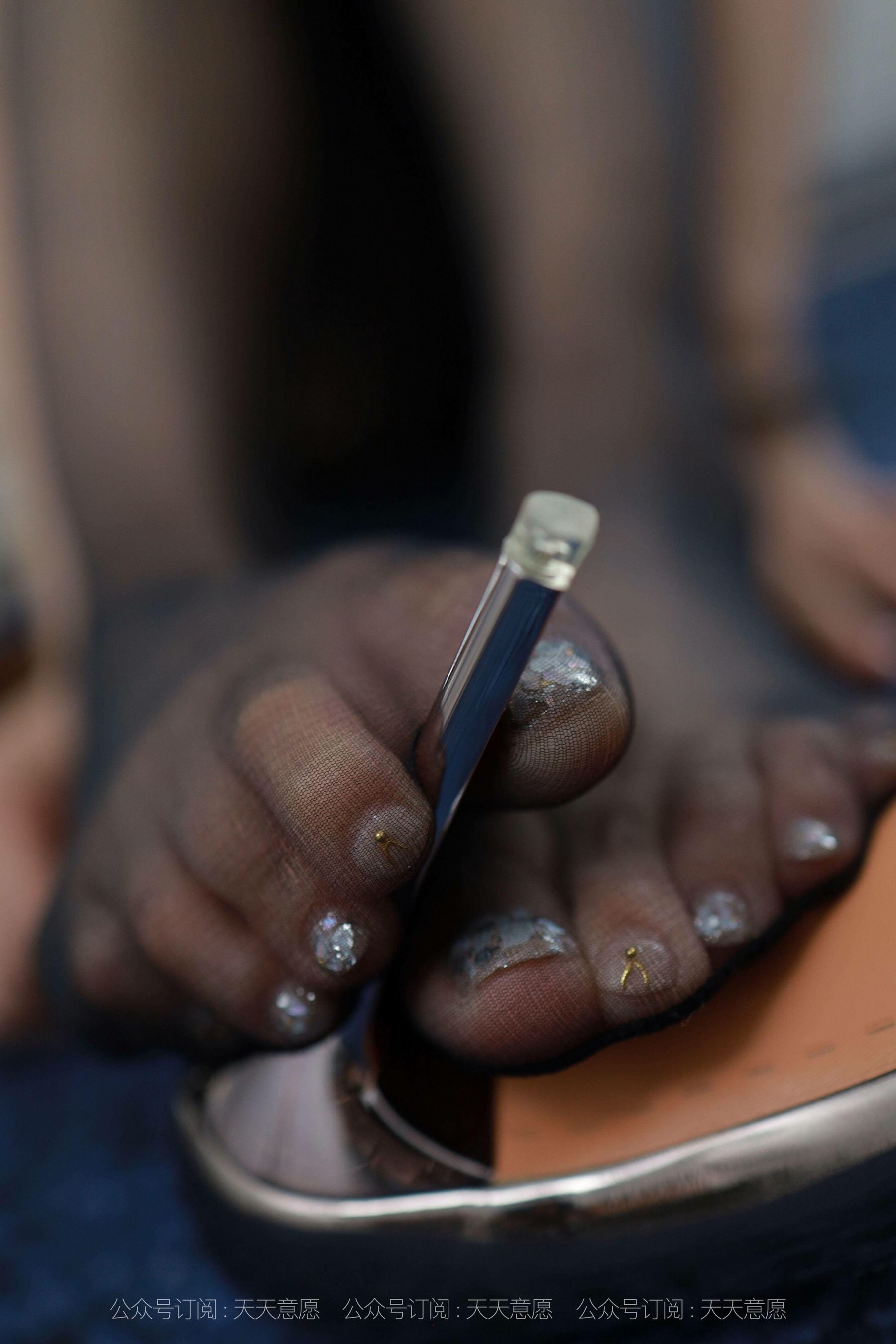 模特：秋秋《性感黑玫瑰》-图36