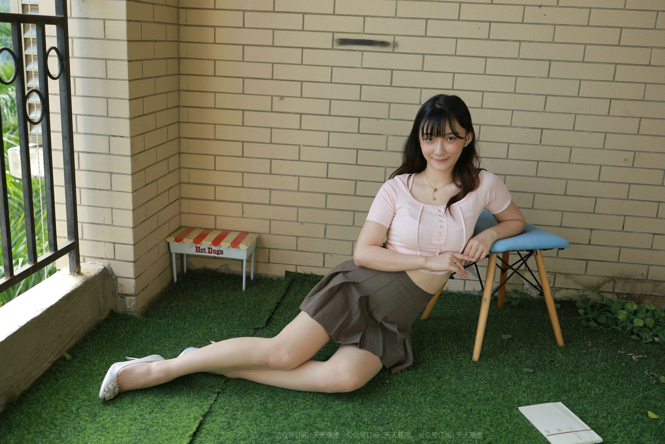 模特：秋秋《阳台上的美女》-图86