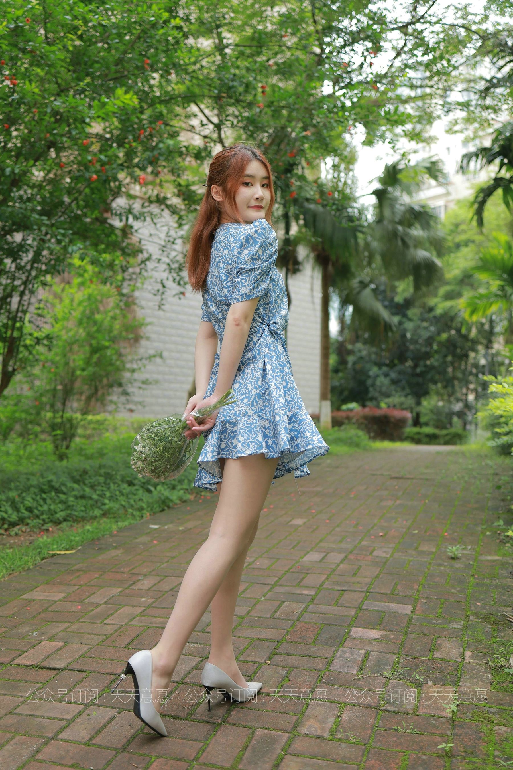 模特：紫薇《卖花的小女孩》-图5