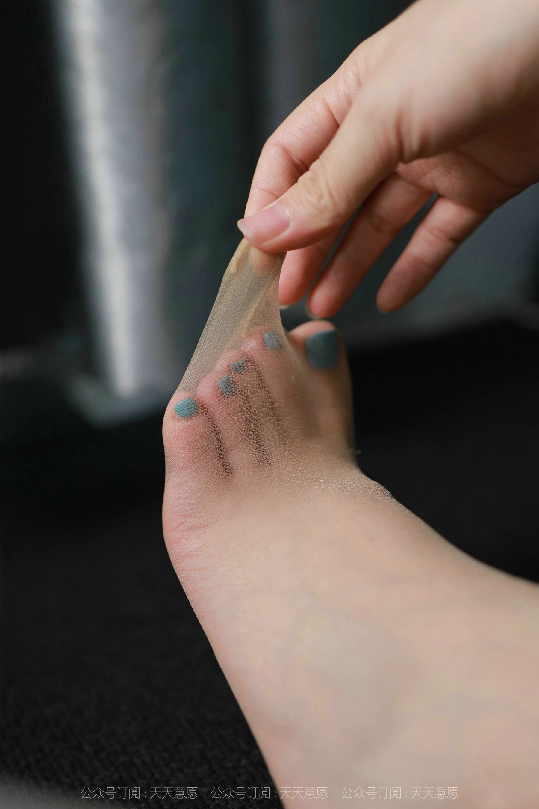 模特：紫薇《天蓝色美甲》-图35