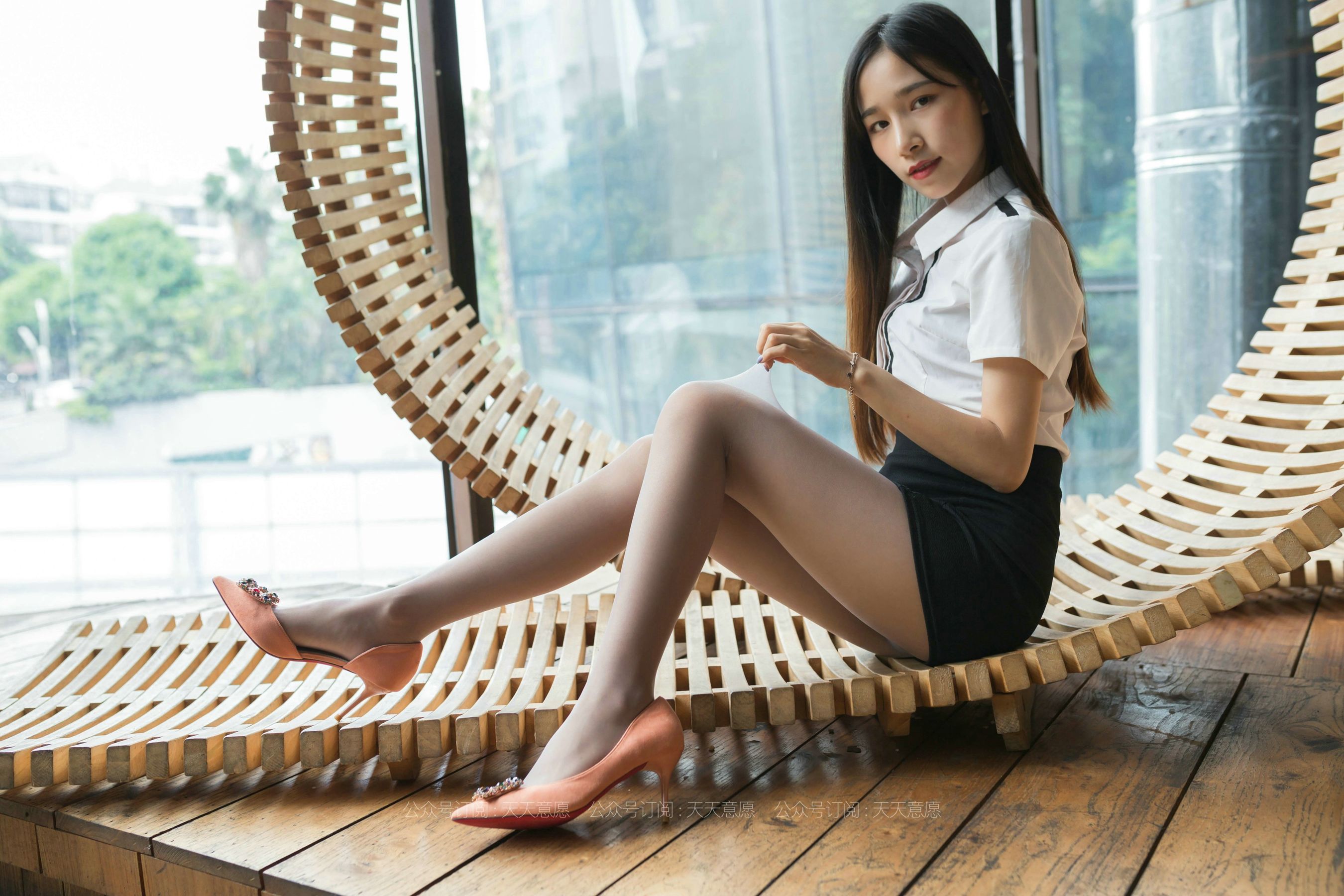 模特：美子《OL职业装》-图27