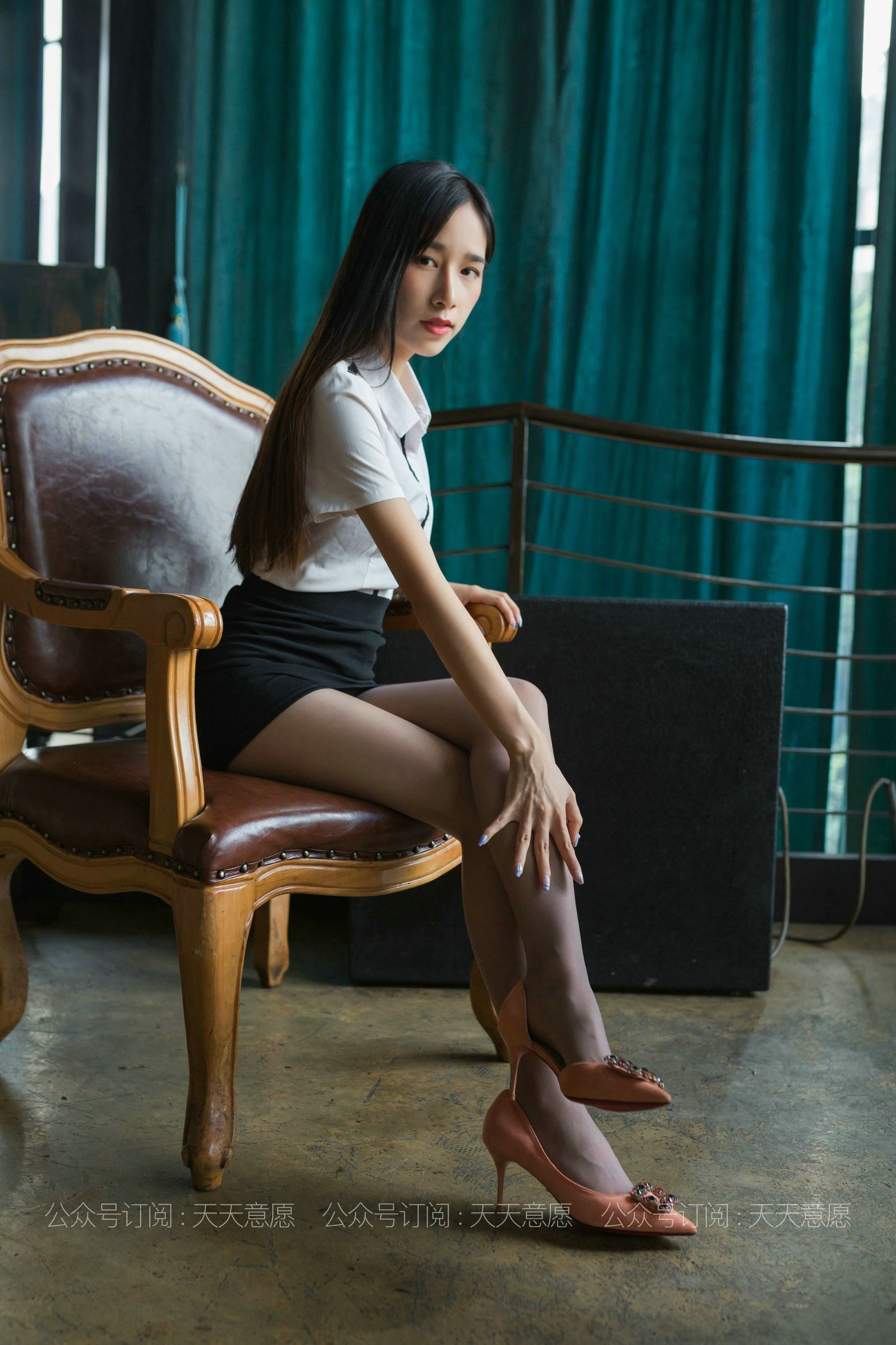 模特：美子《OL职业装》-图81