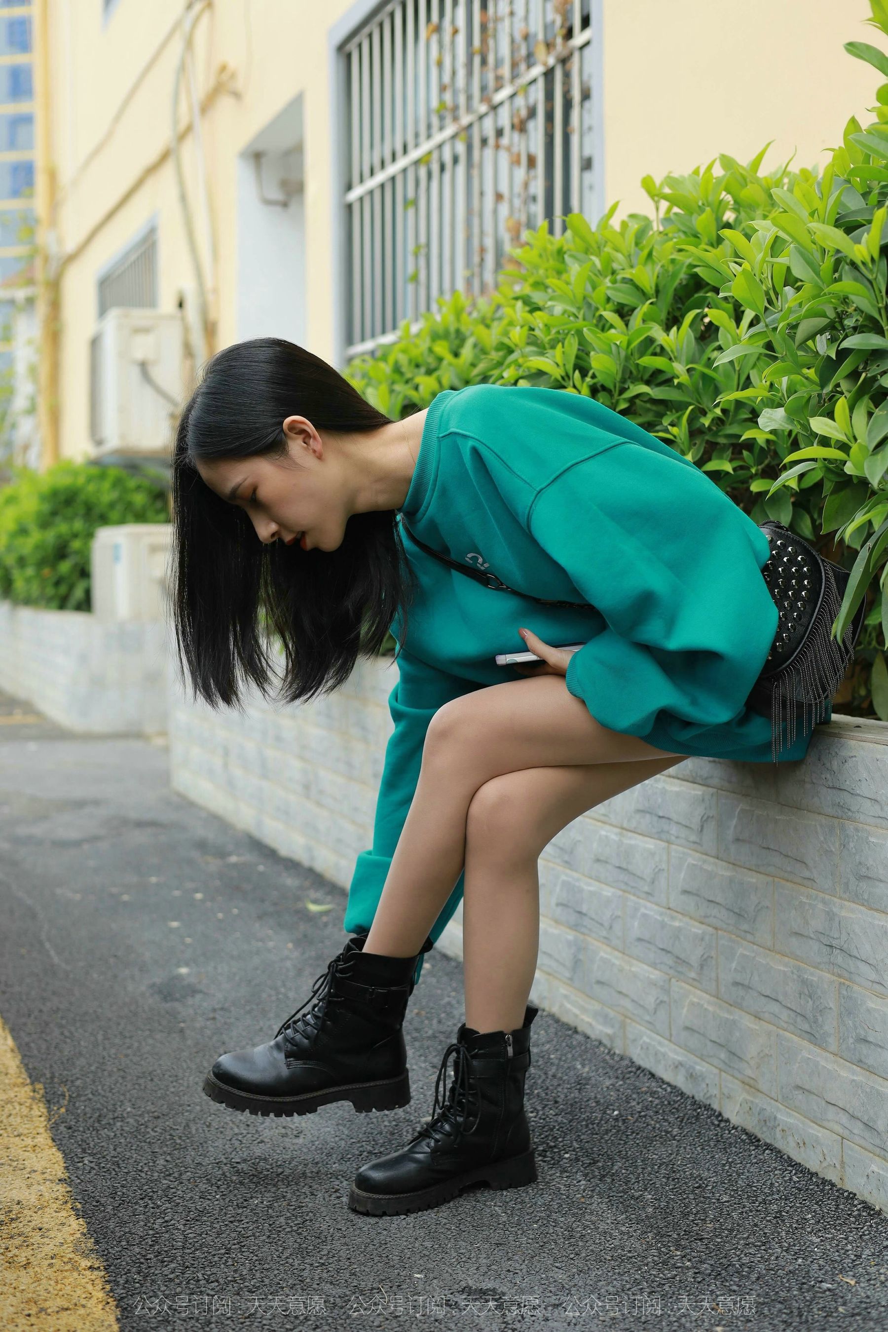 模特：美子《停车场邂逅》-图40