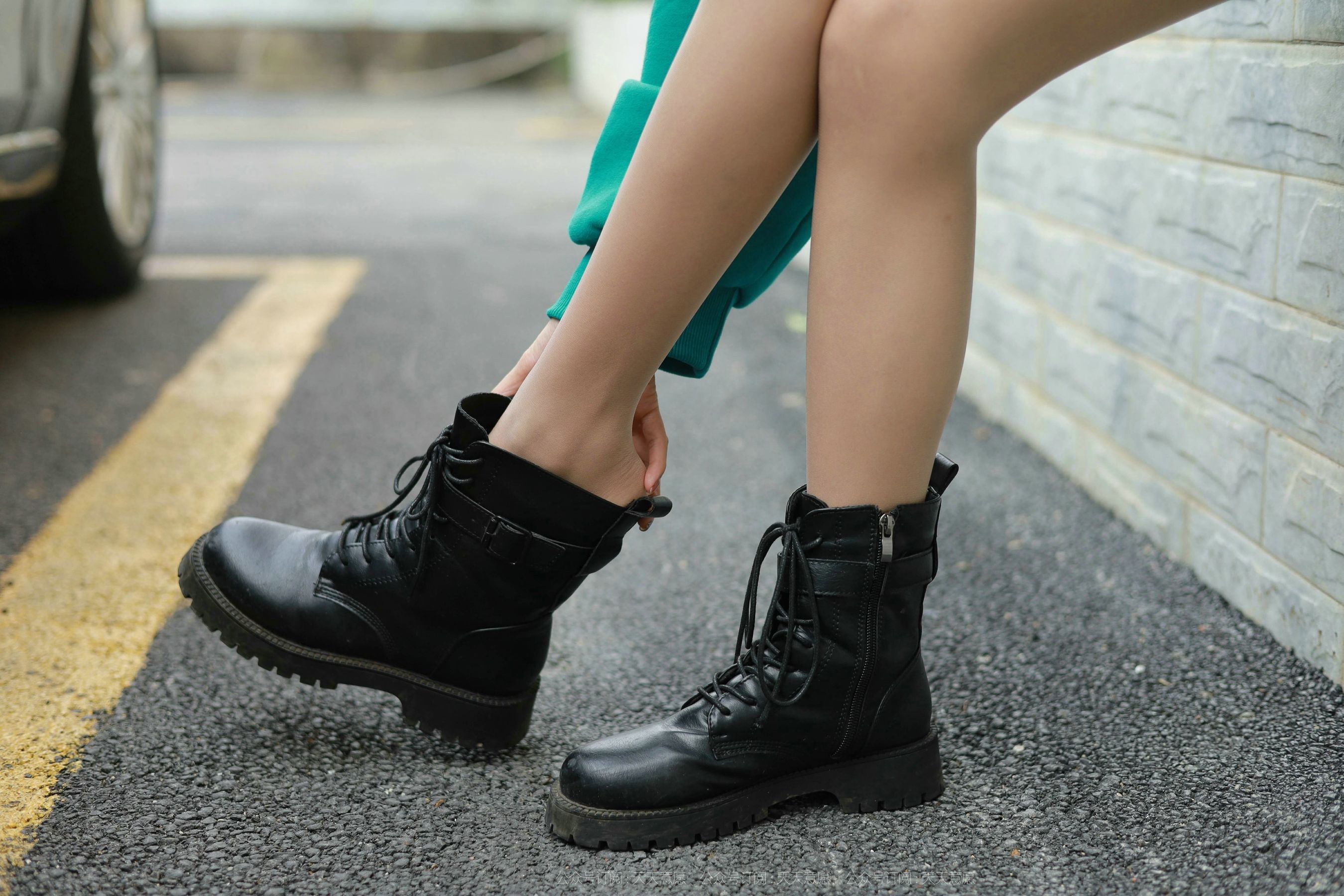 模特：美子《停车场邂逅》-图42