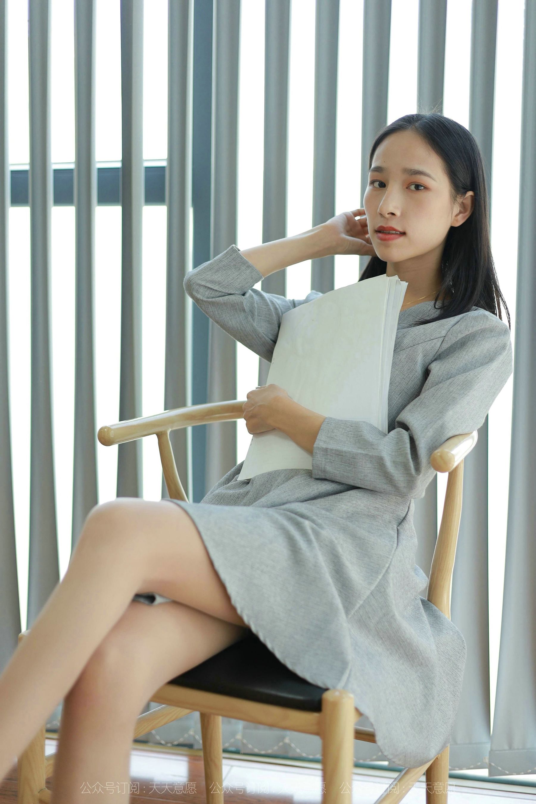 模特：美子《听话的女秘书》-图33