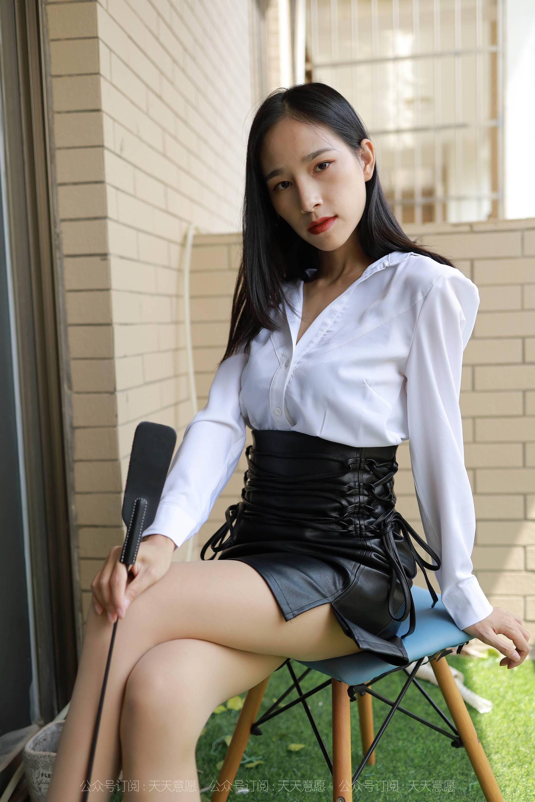 模特：美子《性感绑带裙》-图17