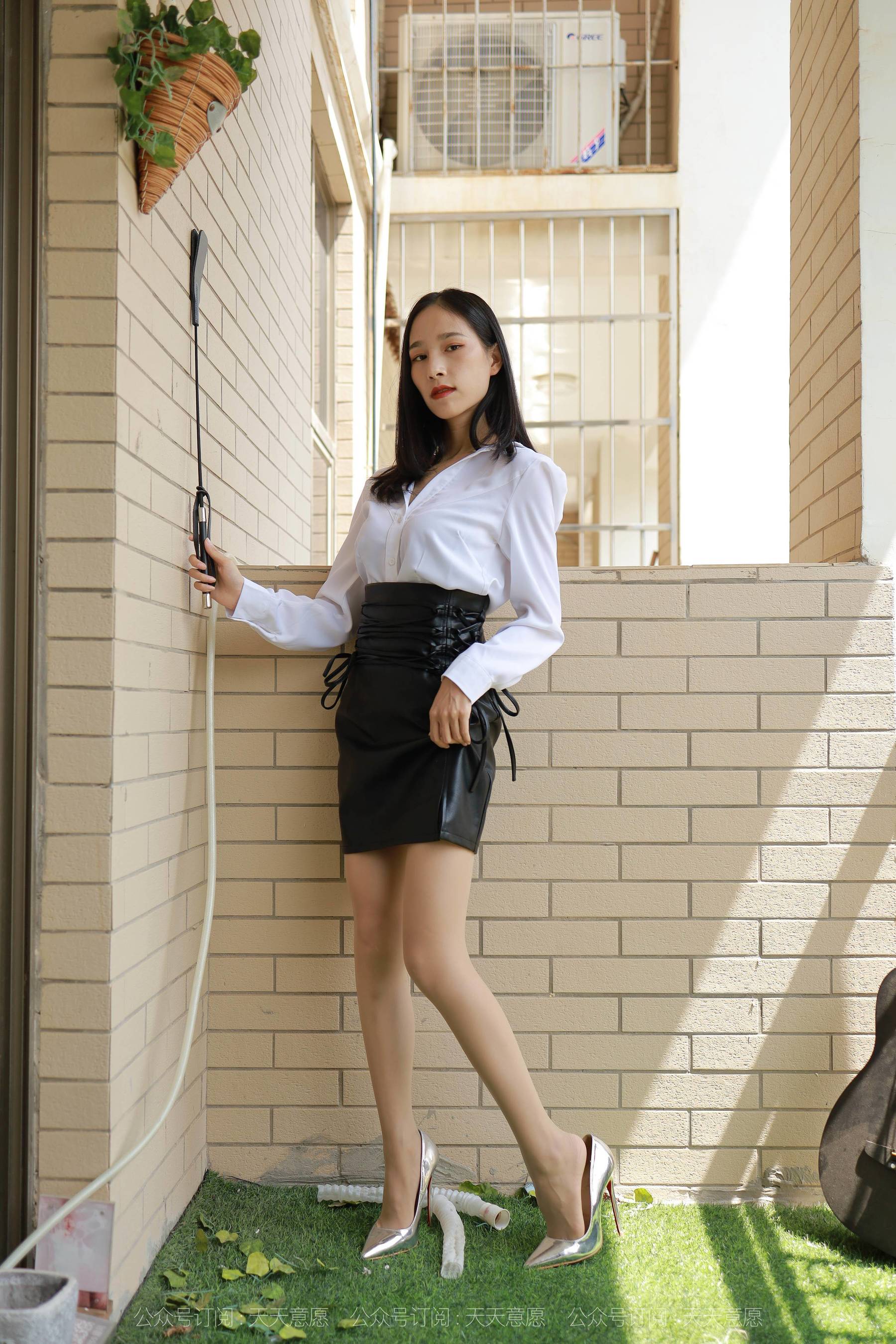 模特：美子《性感绑带裙》-图24