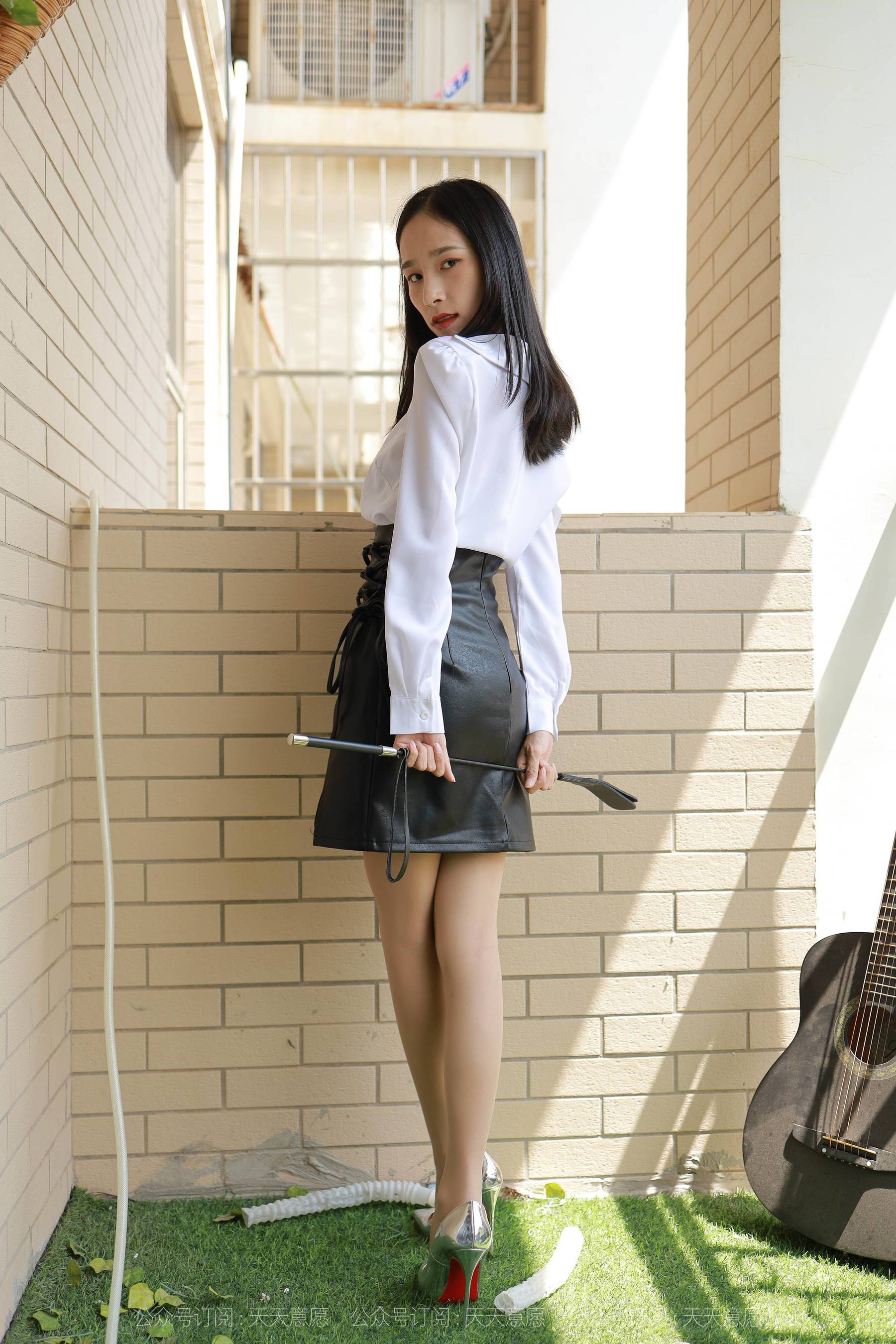 模特：美子《性感绑带裙》-图33