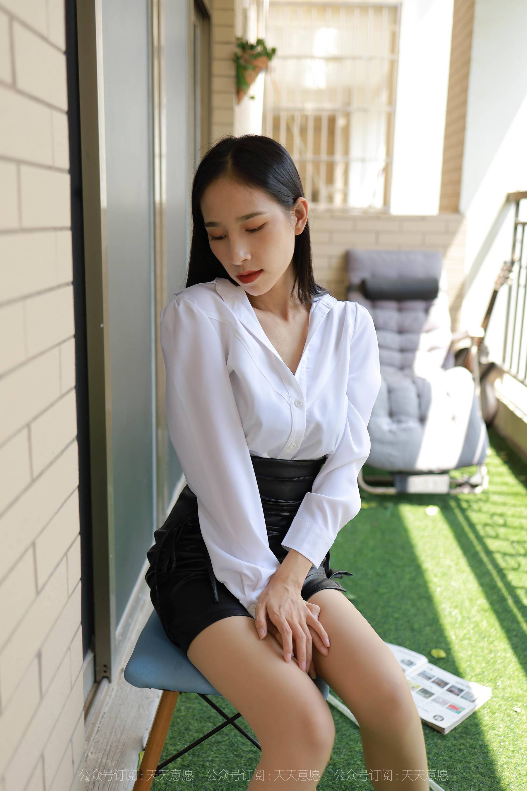 模特：美子《性感绑带裙》-图49