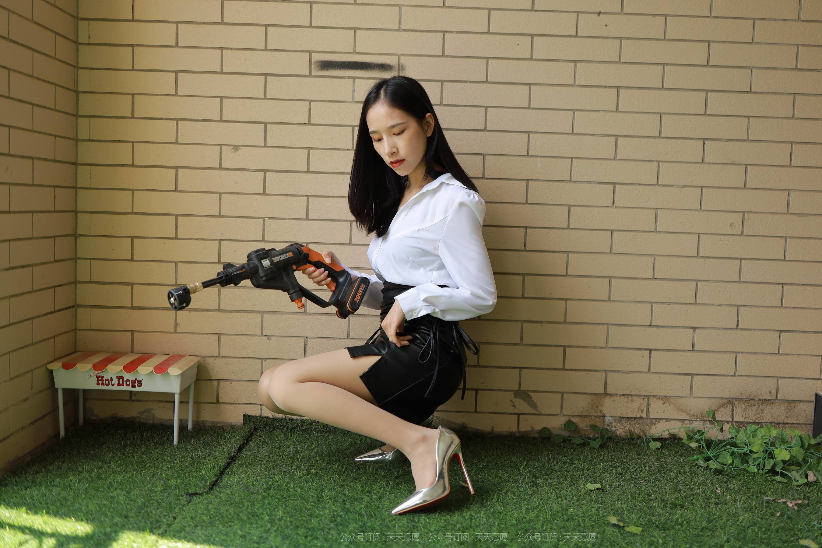 模特：美子《性感绑带裙》-图57