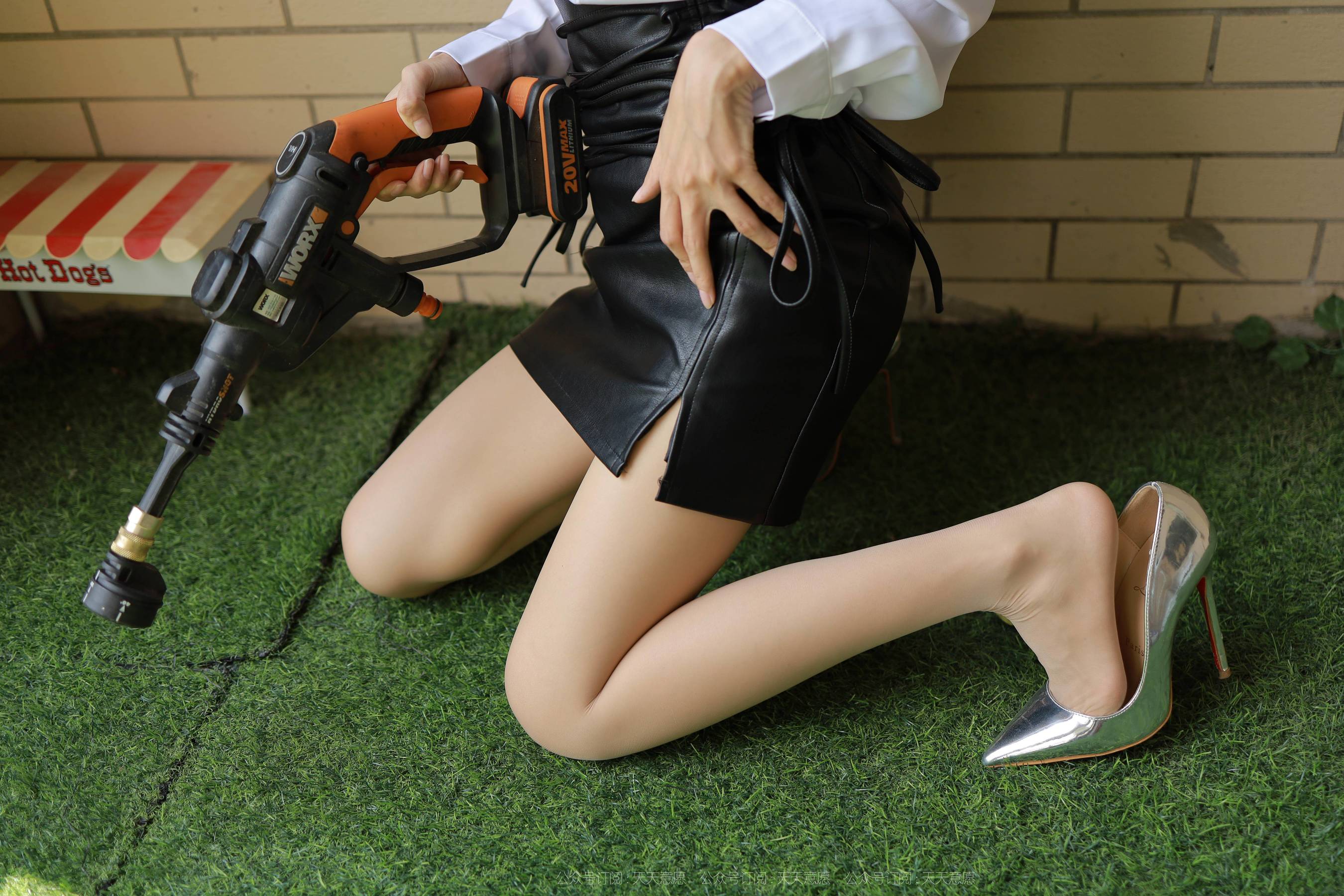 模特：美子《性感绑带裙》-图61