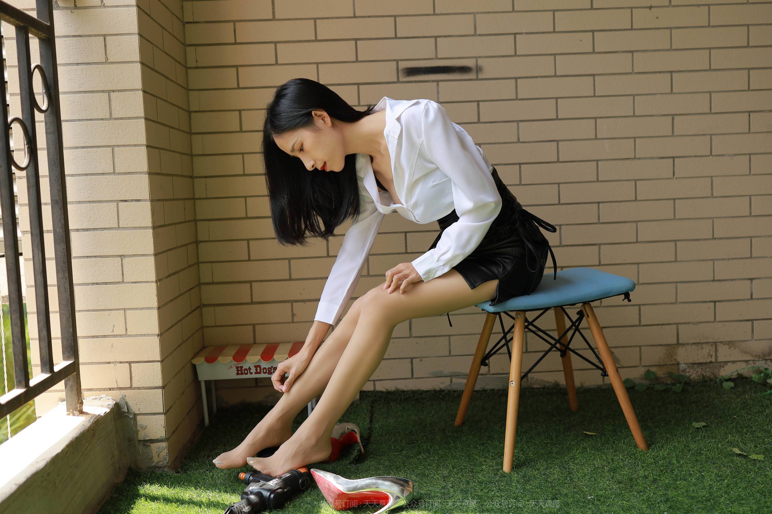 模特：美子《性感绑带裙》-图75