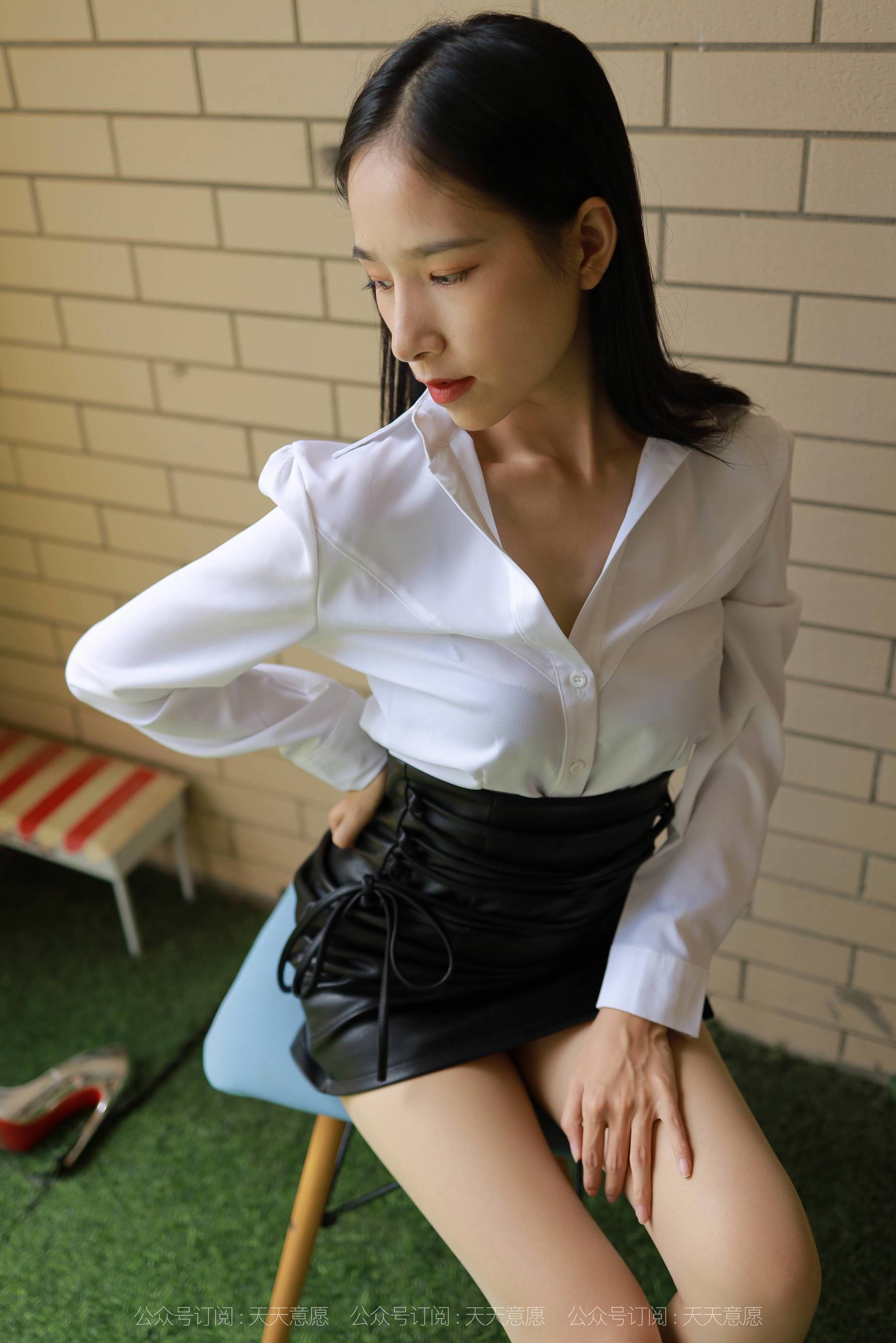 模特：美子《性感绑带裙》-图86