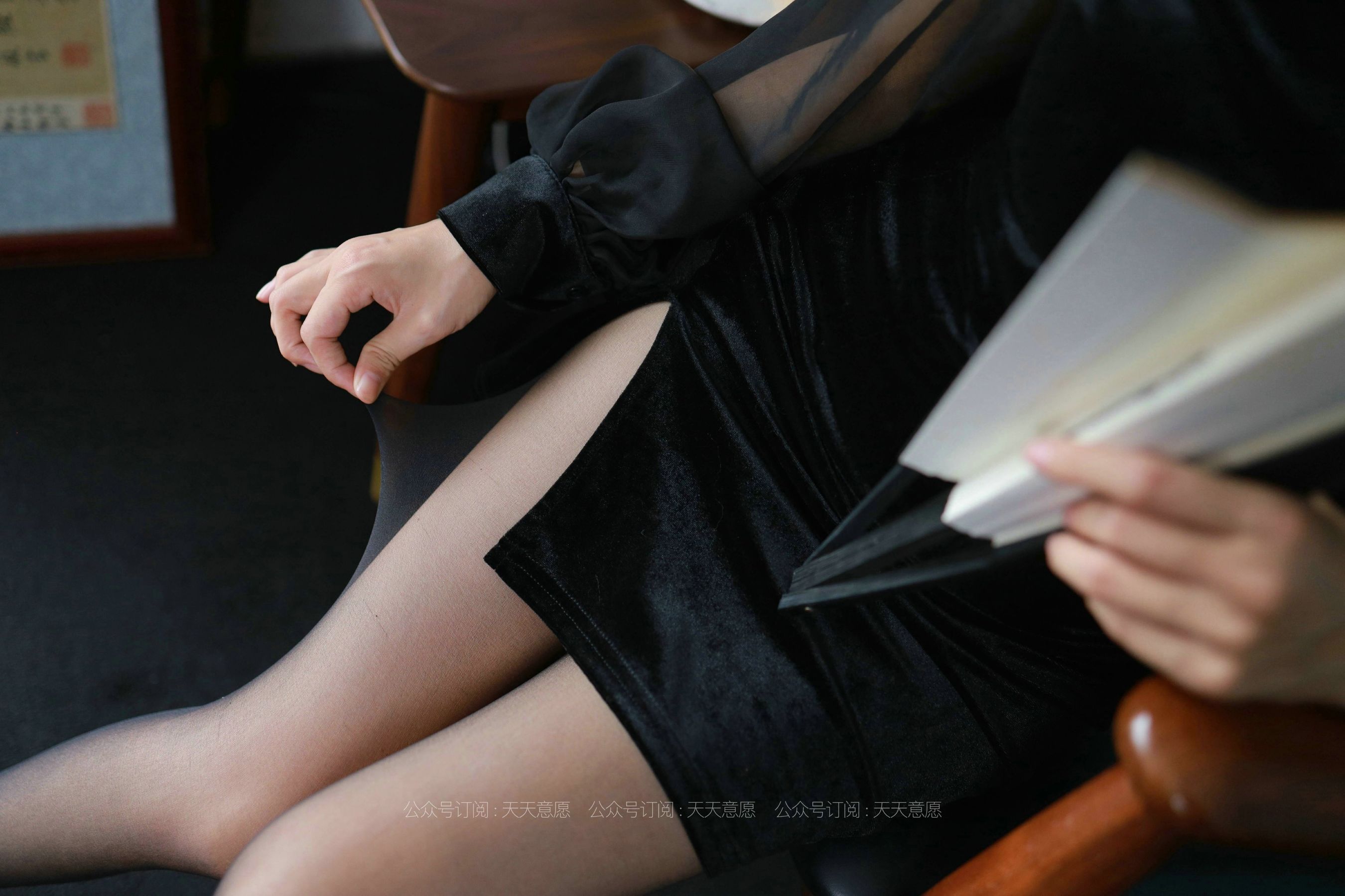 模特：美子《新式旗袍短裙》-图12