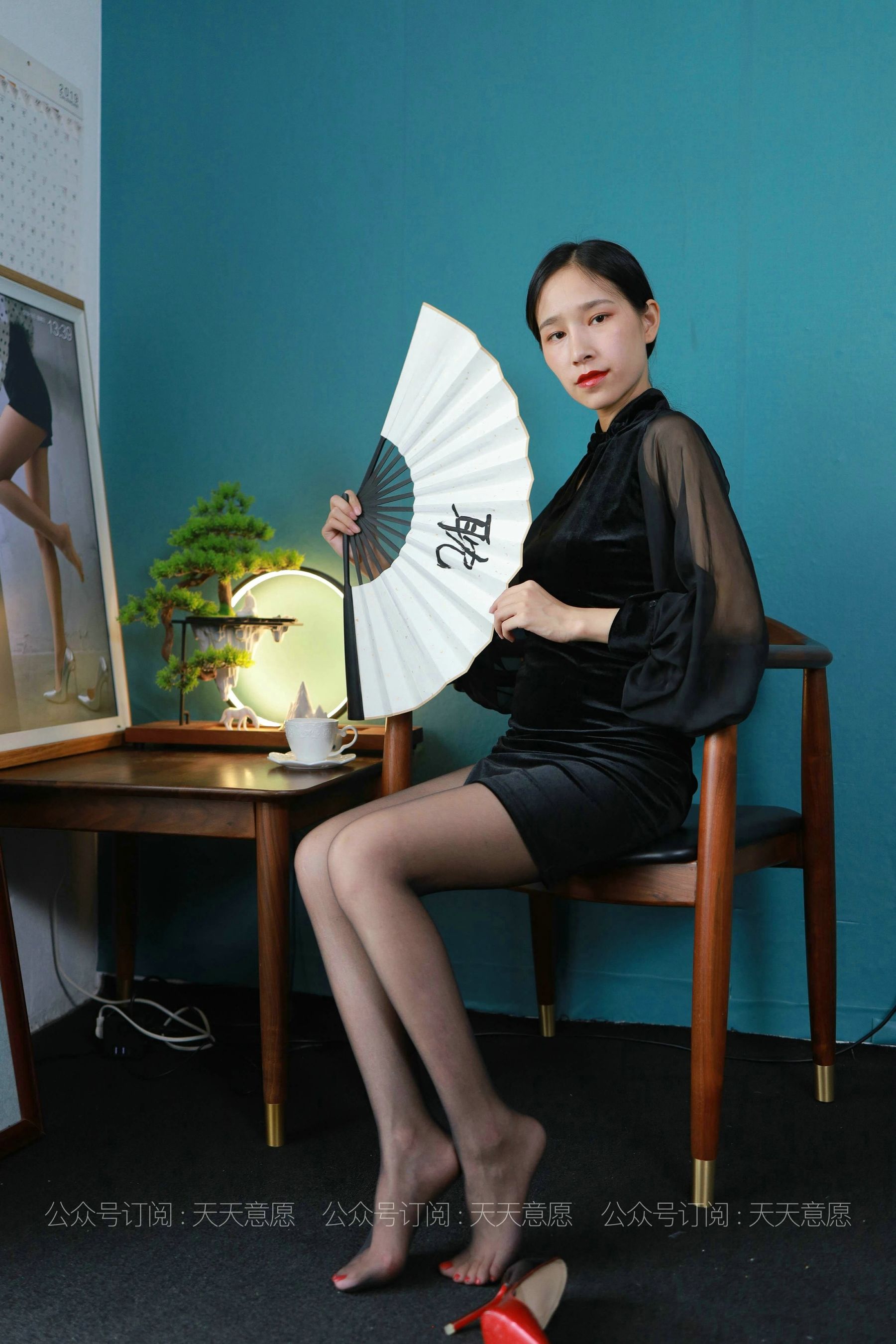 模特：美子《新式旗袍短裙》-图37