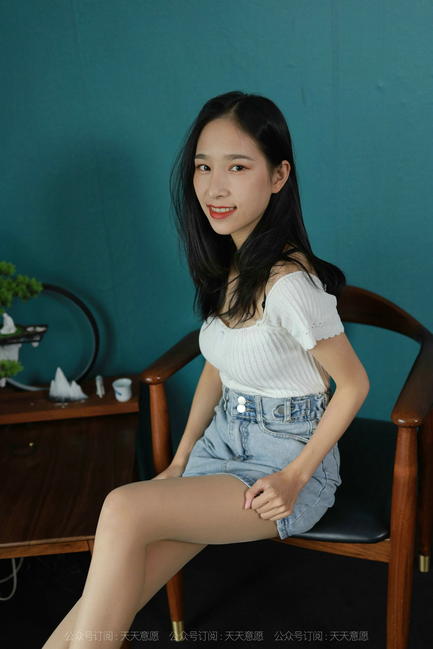 模特：美子《清新牛仔裤》-图21