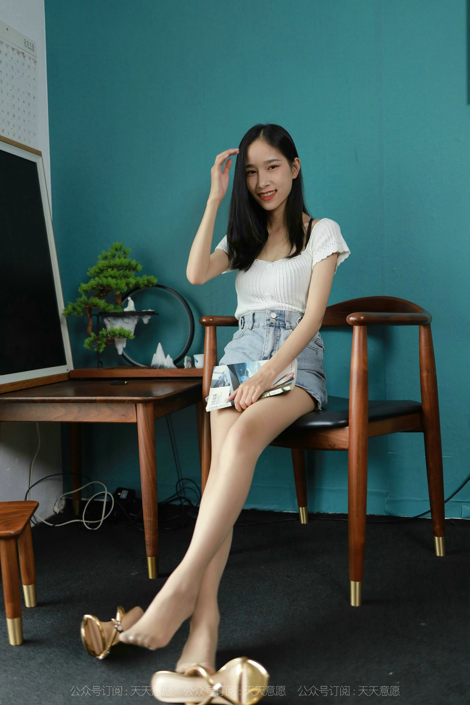 模特：美子《清新牛仔裤》-图88