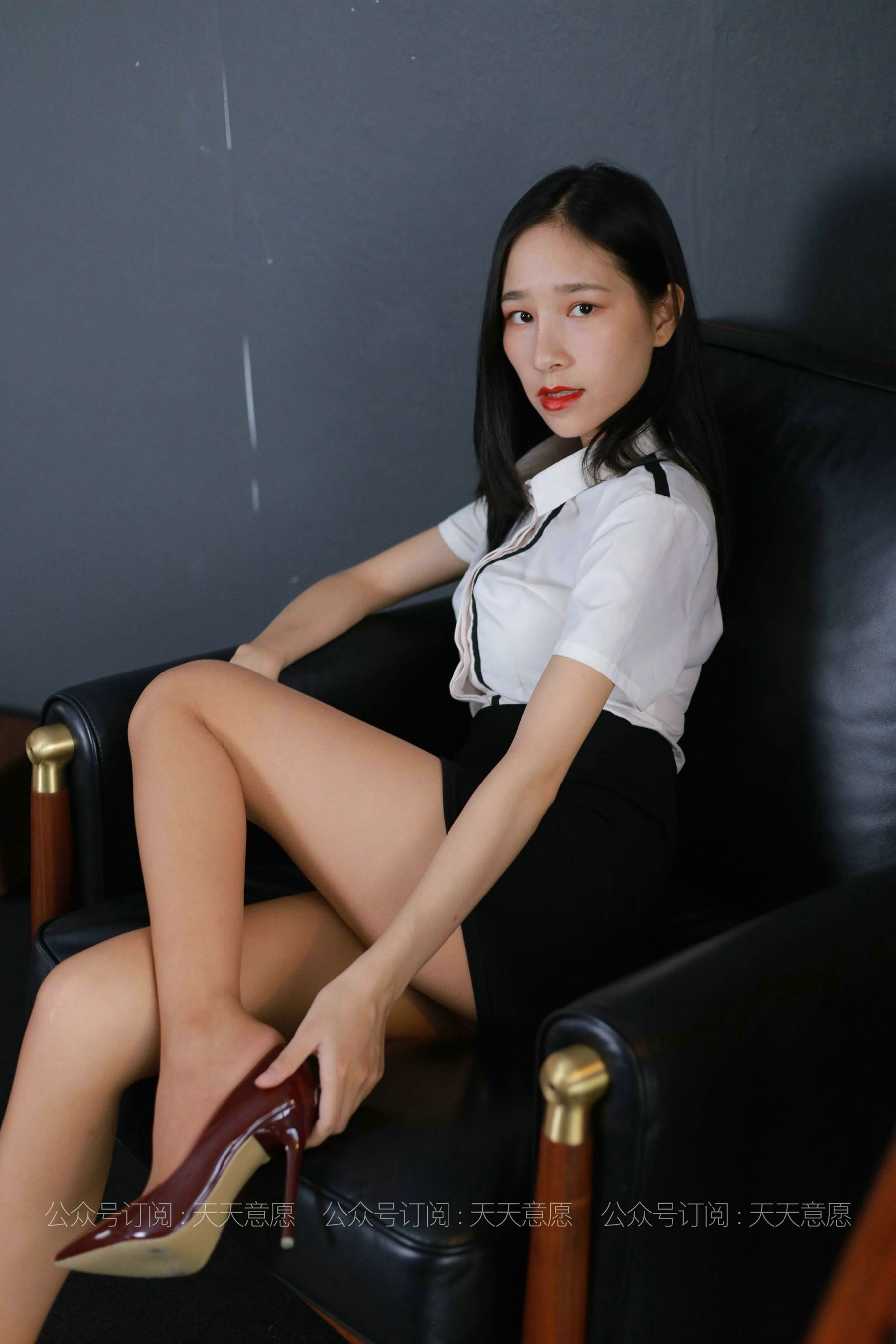 模特：美子《美丽女同事》-图14