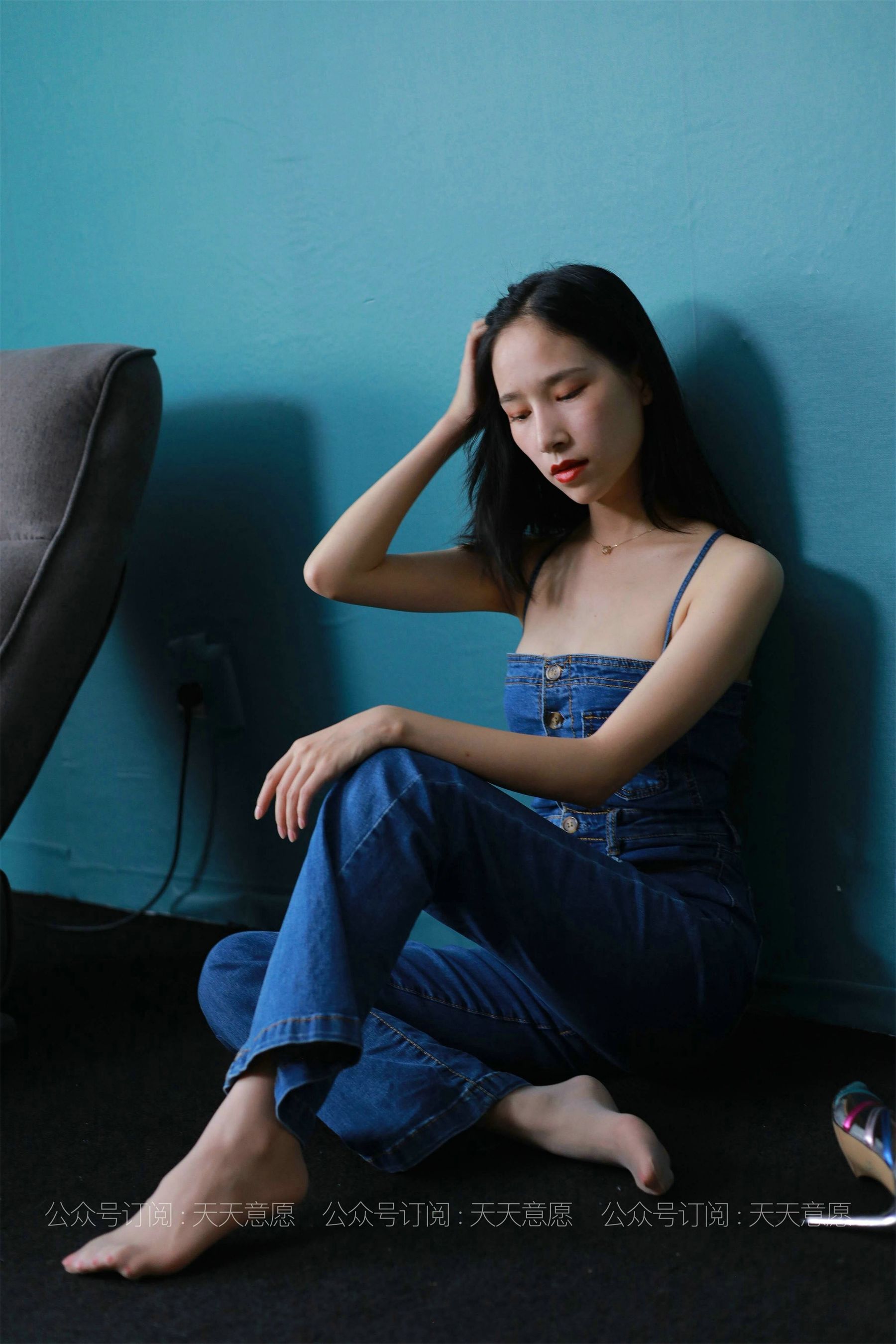 模特：美子《美背库里丝》-图22