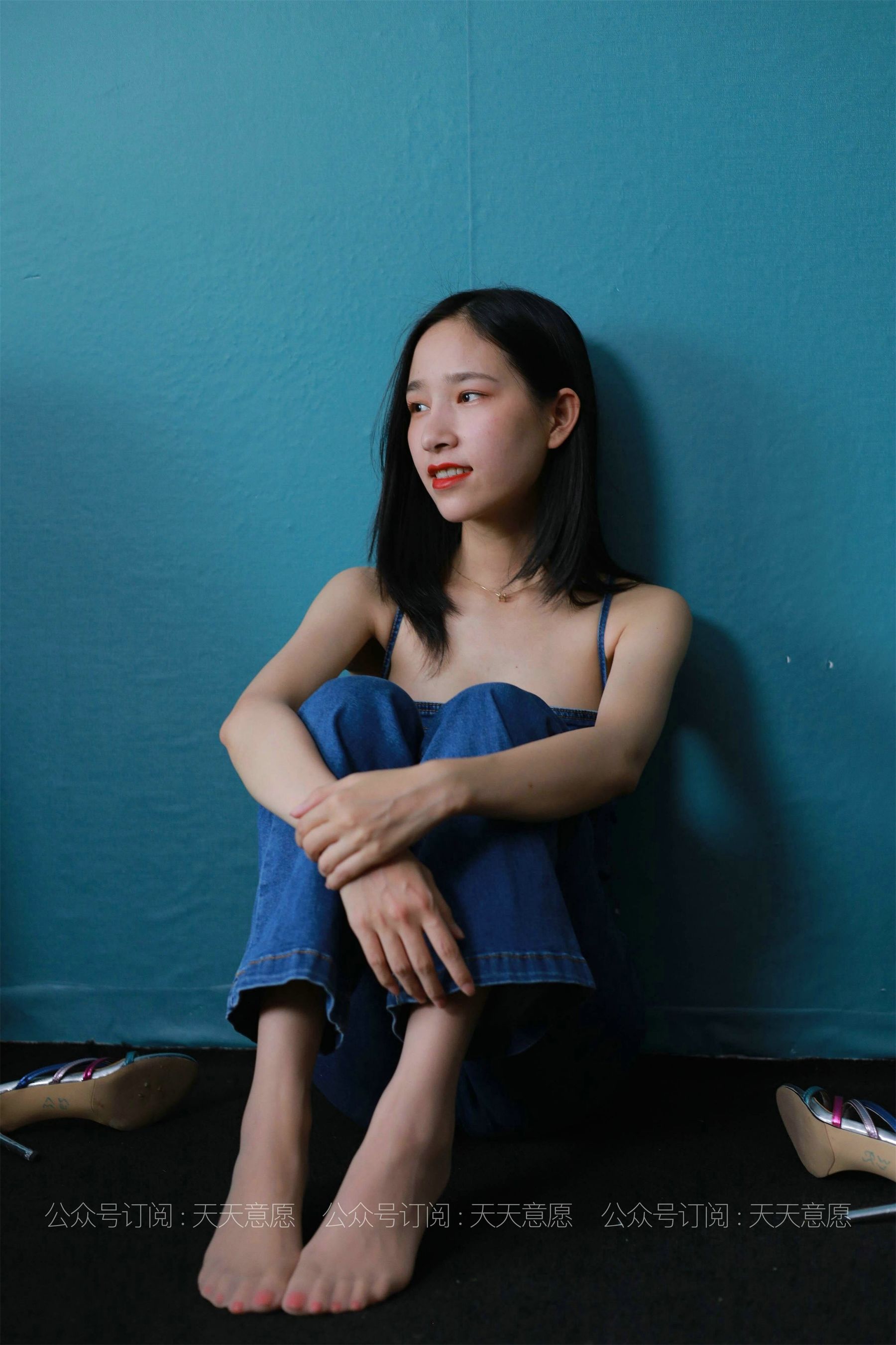 模特：美子《美背库里丝》-图28