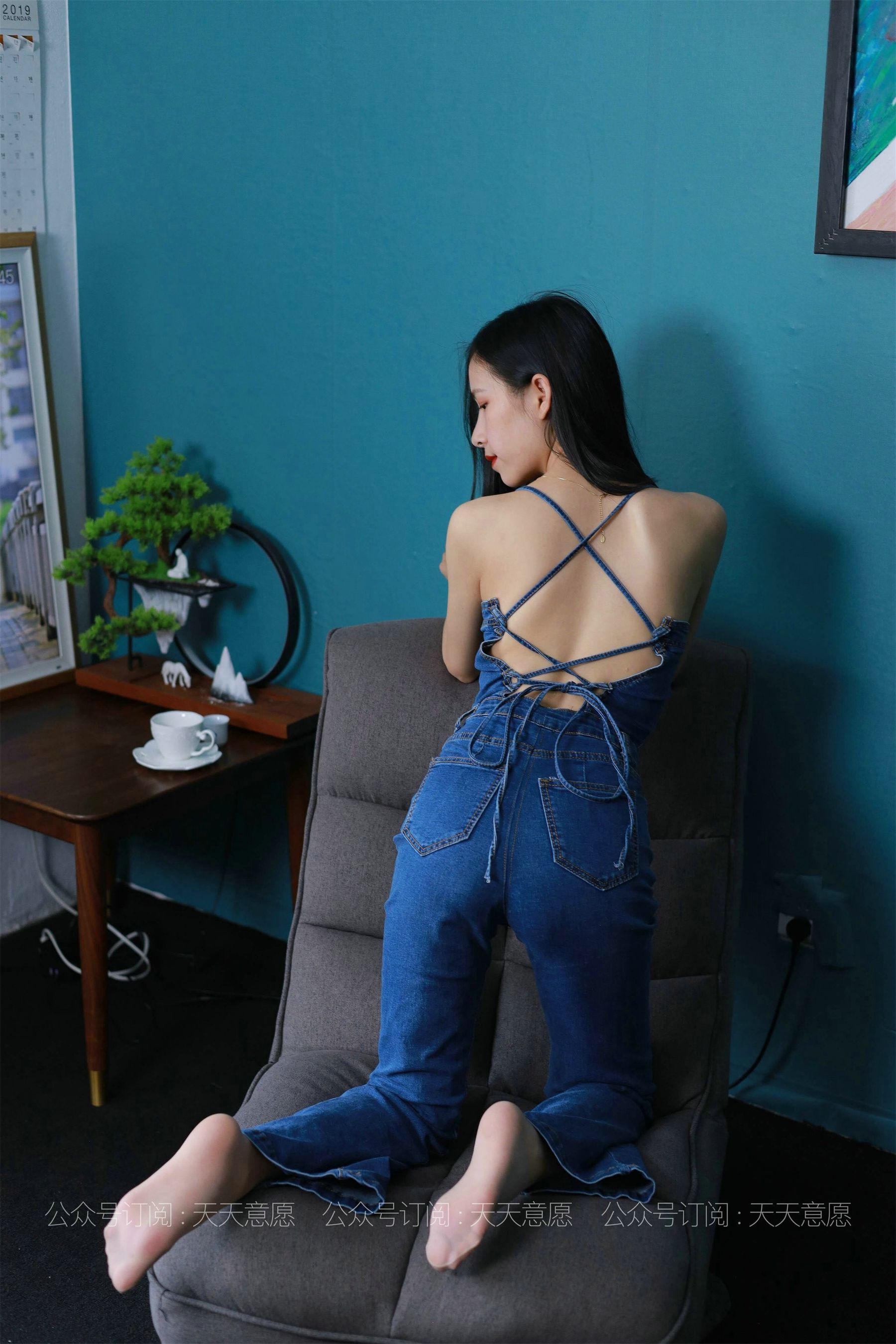 模特：美子《美背库里丝》-图35