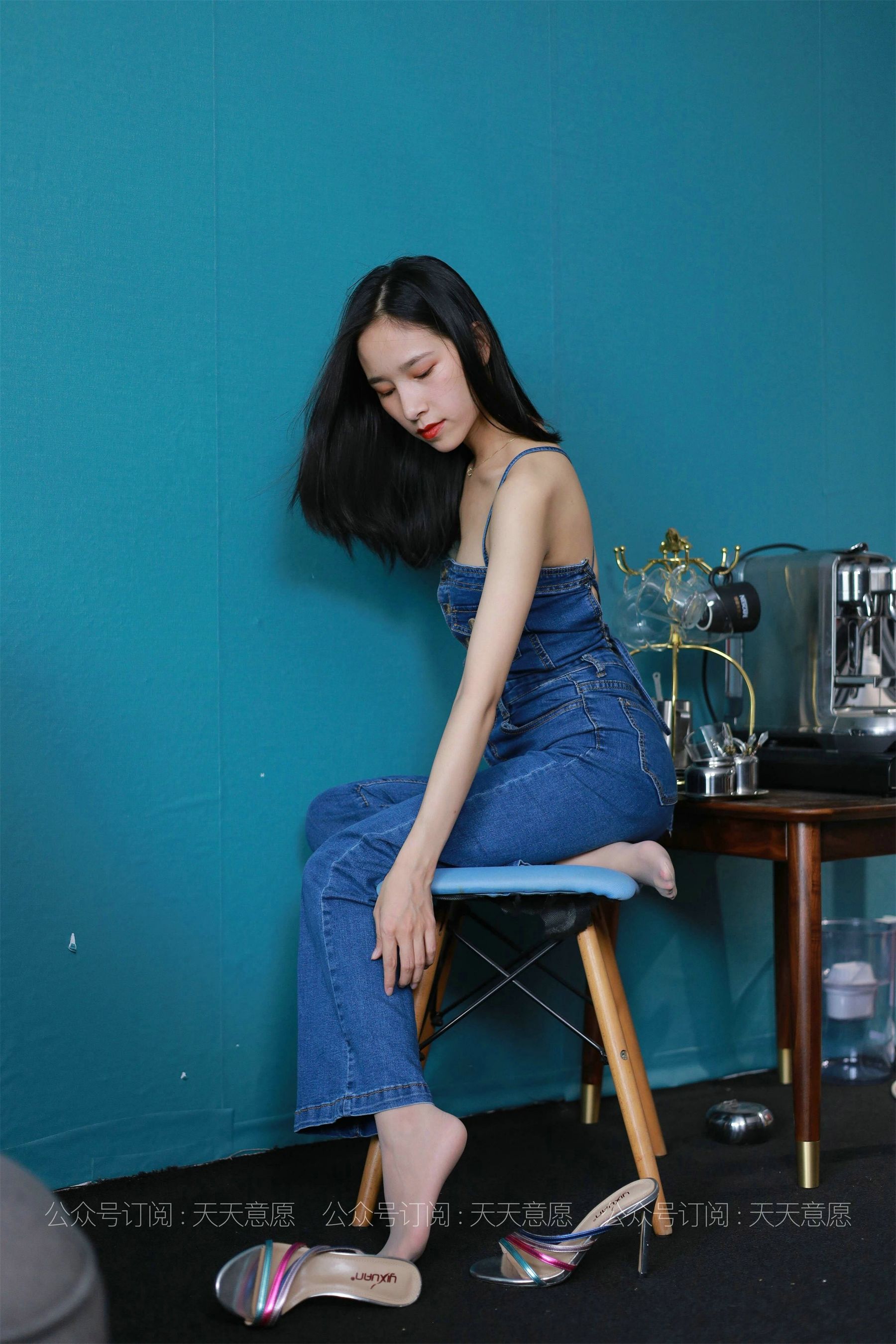 模特：美子《美背库里丝》-图73