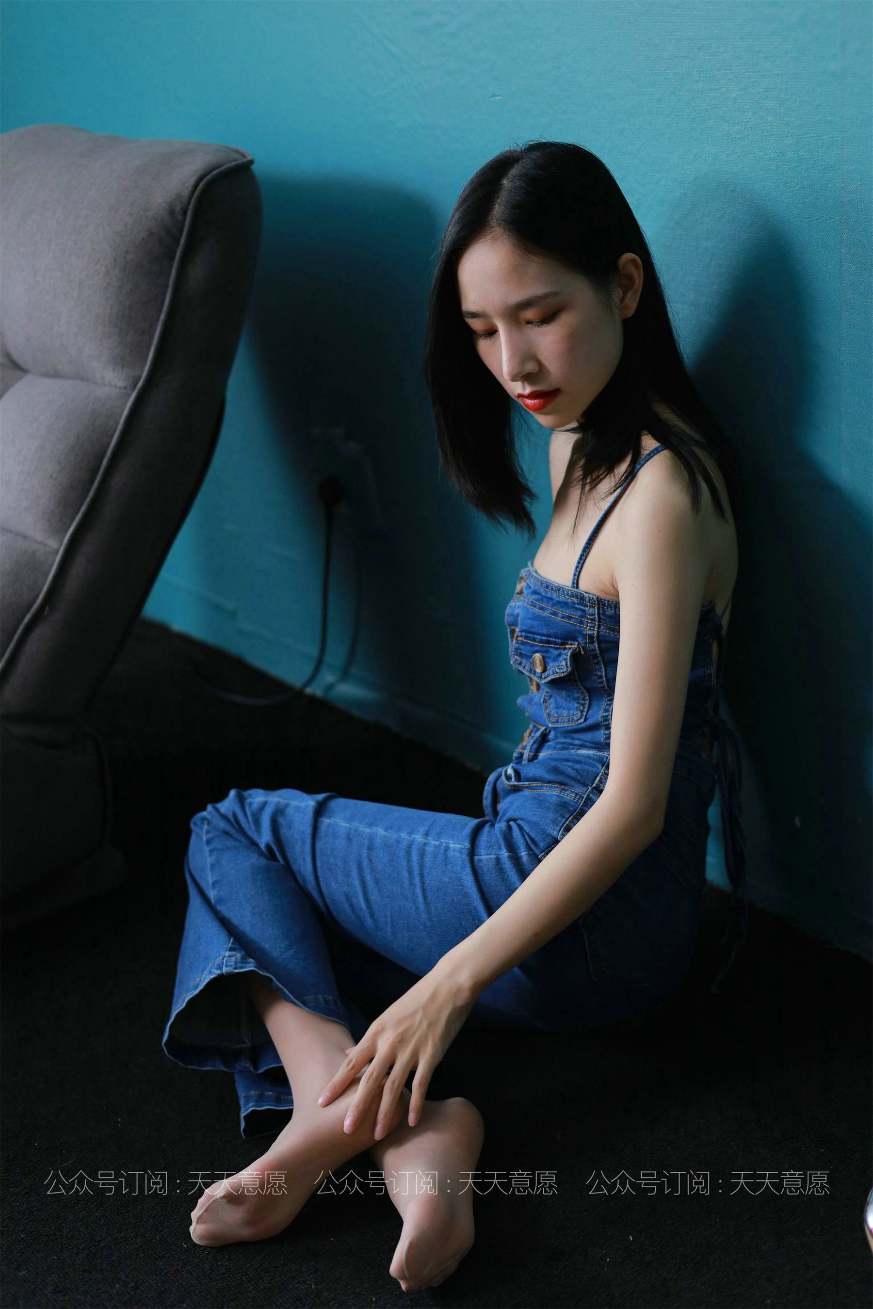 模特：美子《美背库里丝》-图79