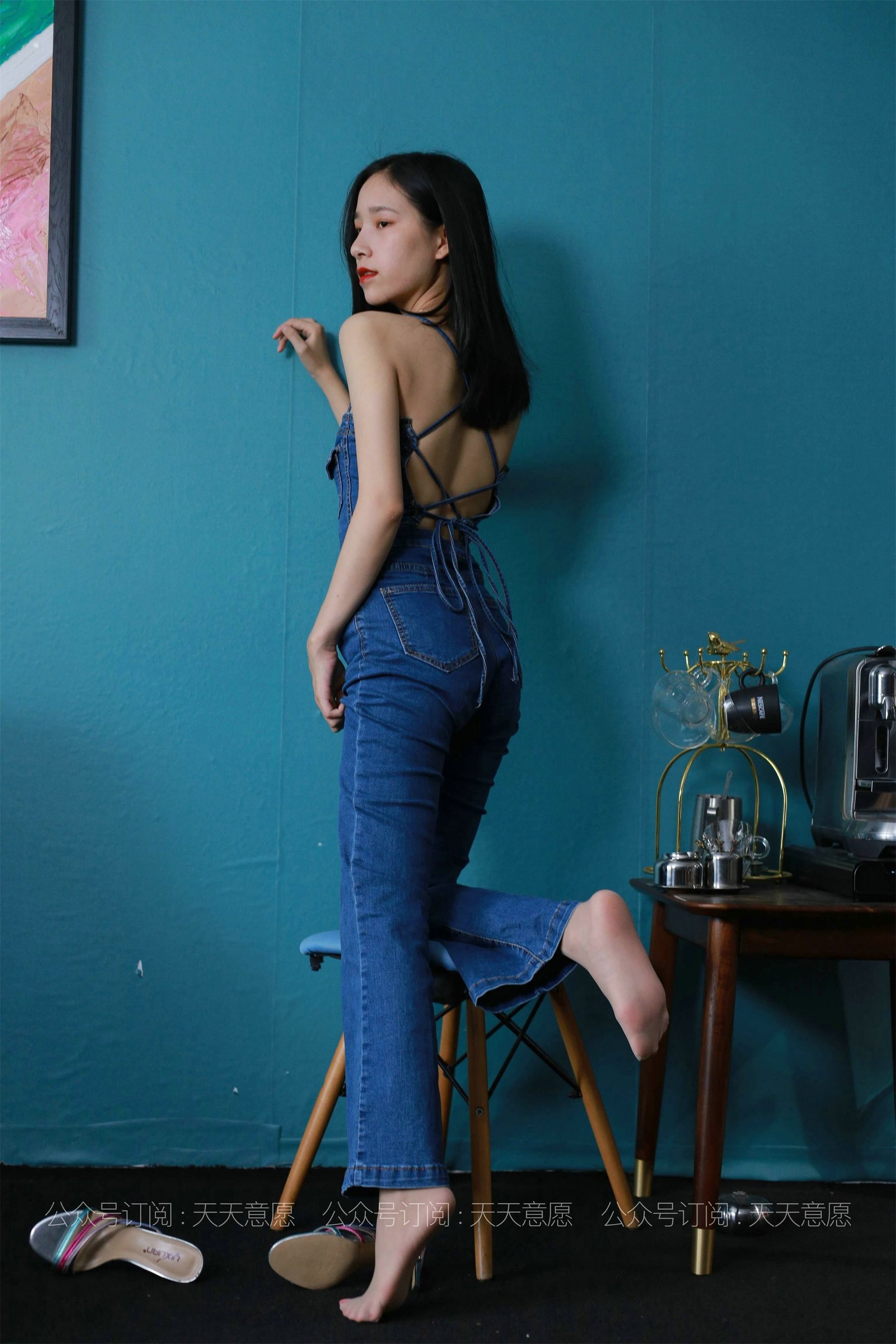 模特：美子《美背库里丝》-图82