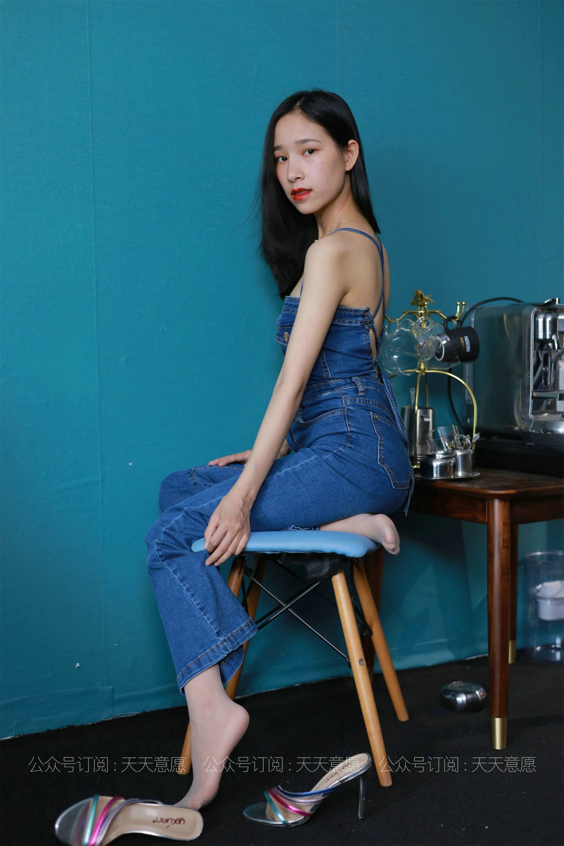 模特：美子《美背库里丝》-图86