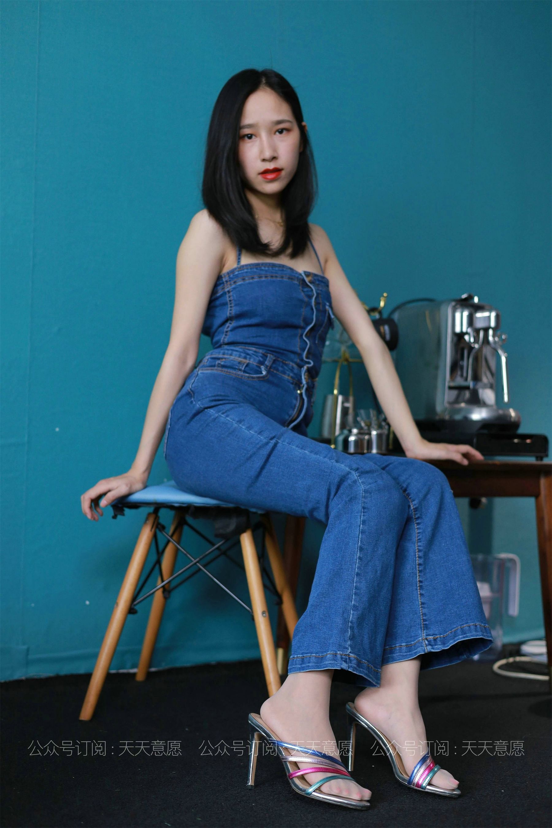 模特：美子《美背库里丝》-图90