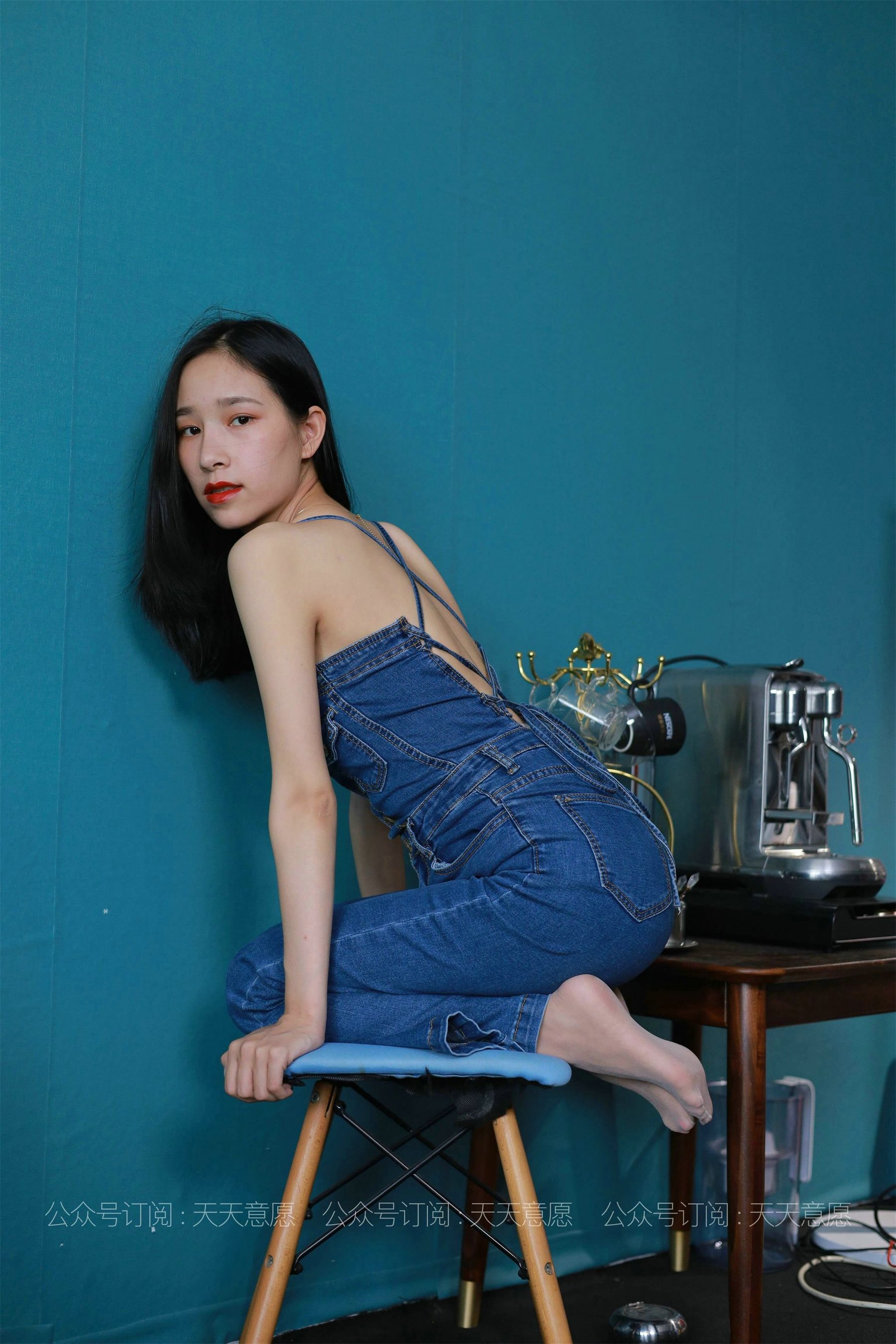 模特：美子《美背库里丝》-图92