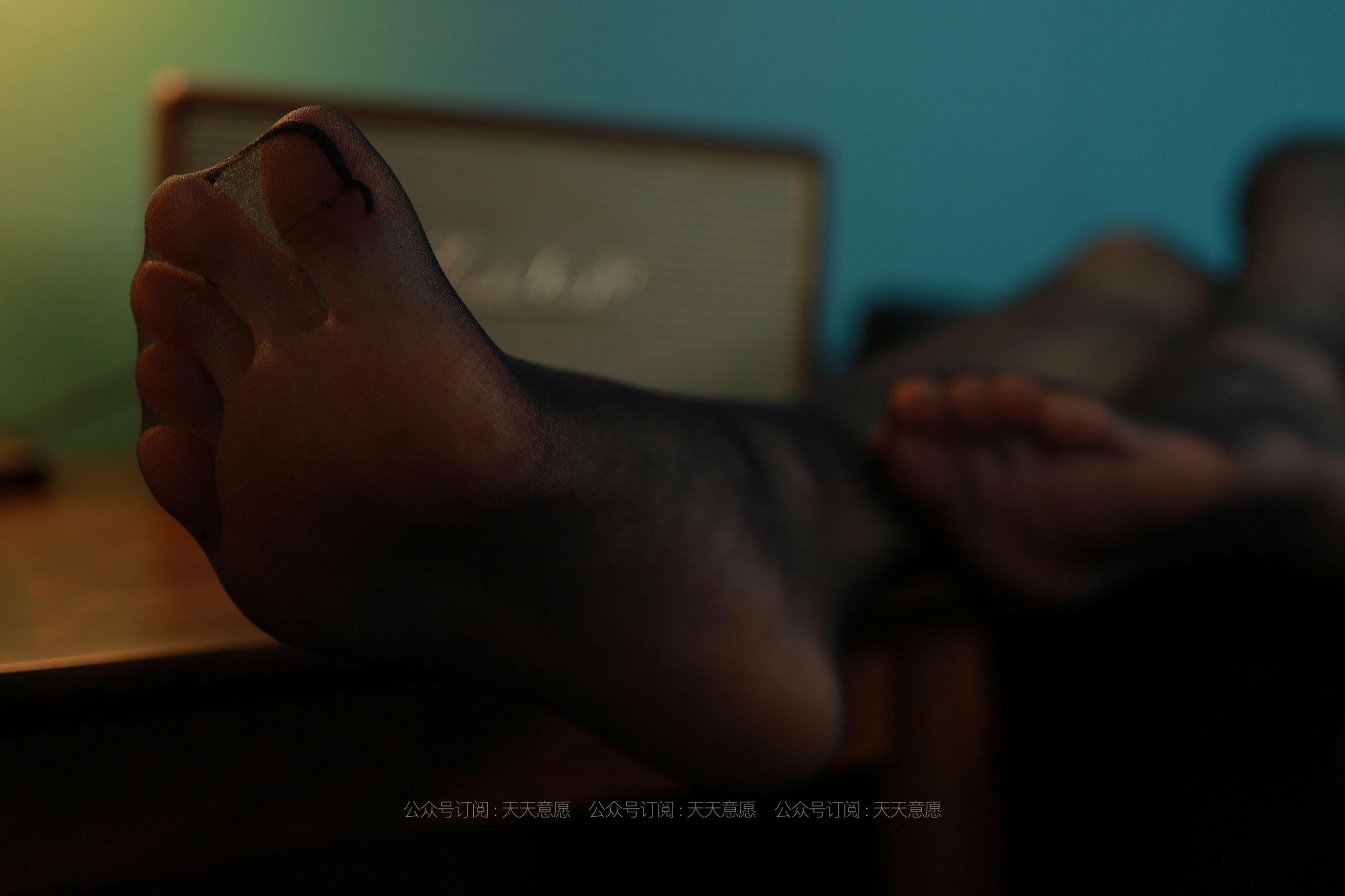 模特：羽西《沙发上的黑丝》-图56