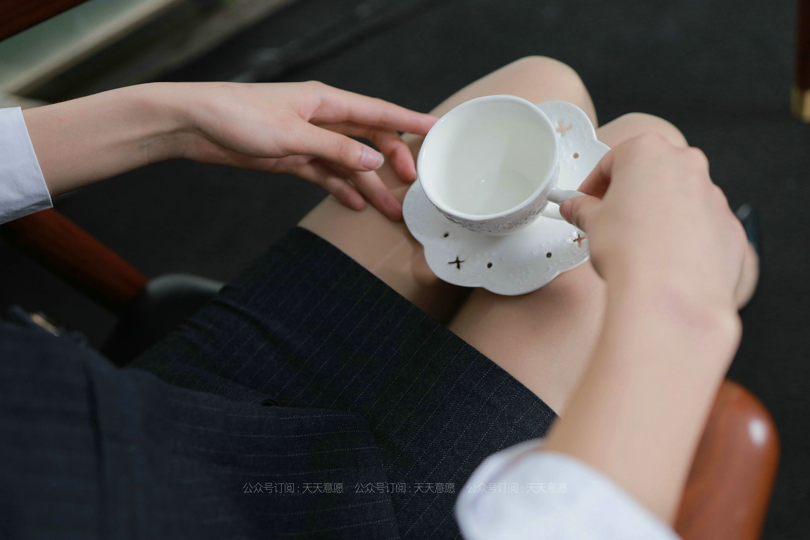 模特：肉肉《迷人女秘书》-图14