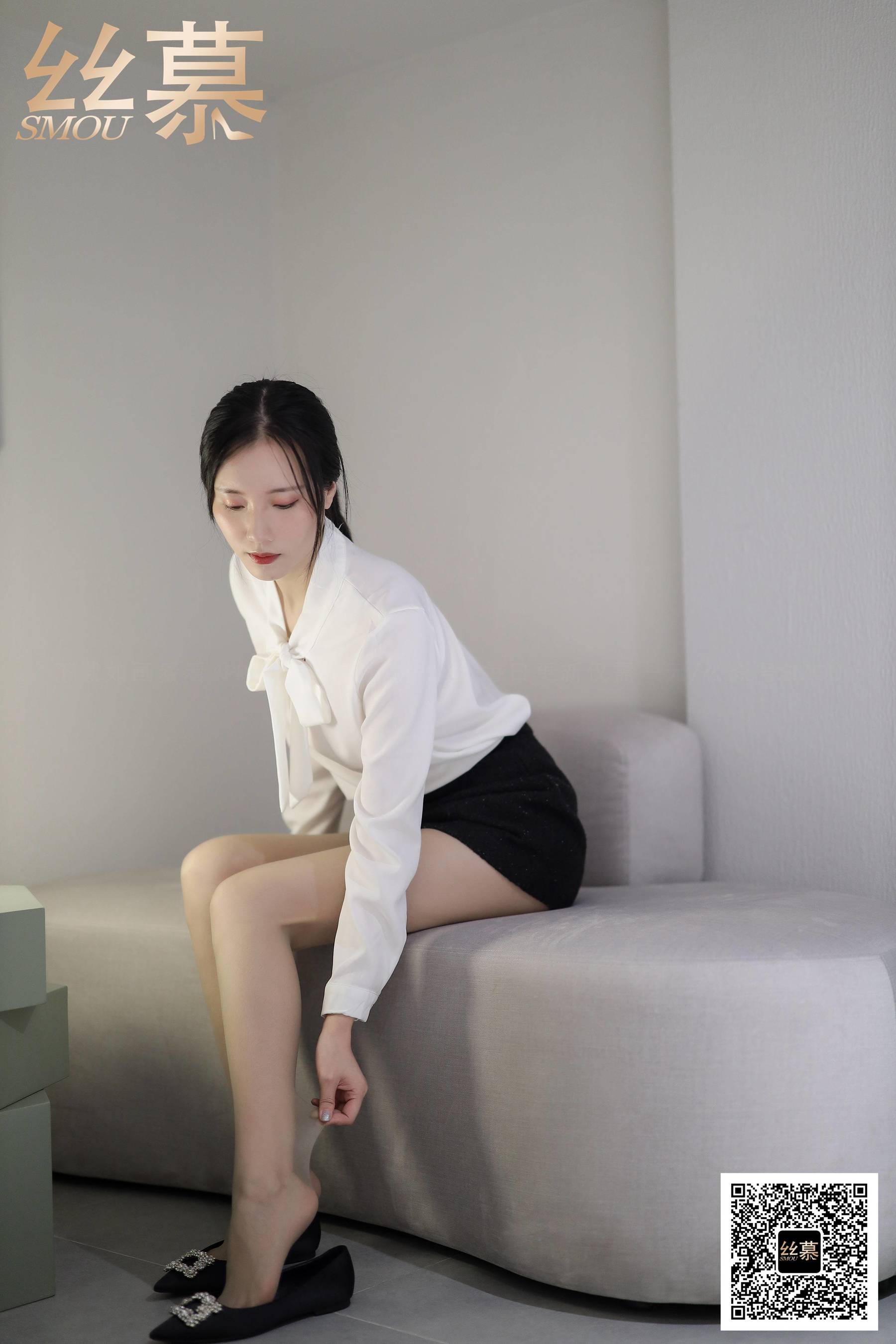 特写集 TX089 紫宁《平底鞋女神》-图31