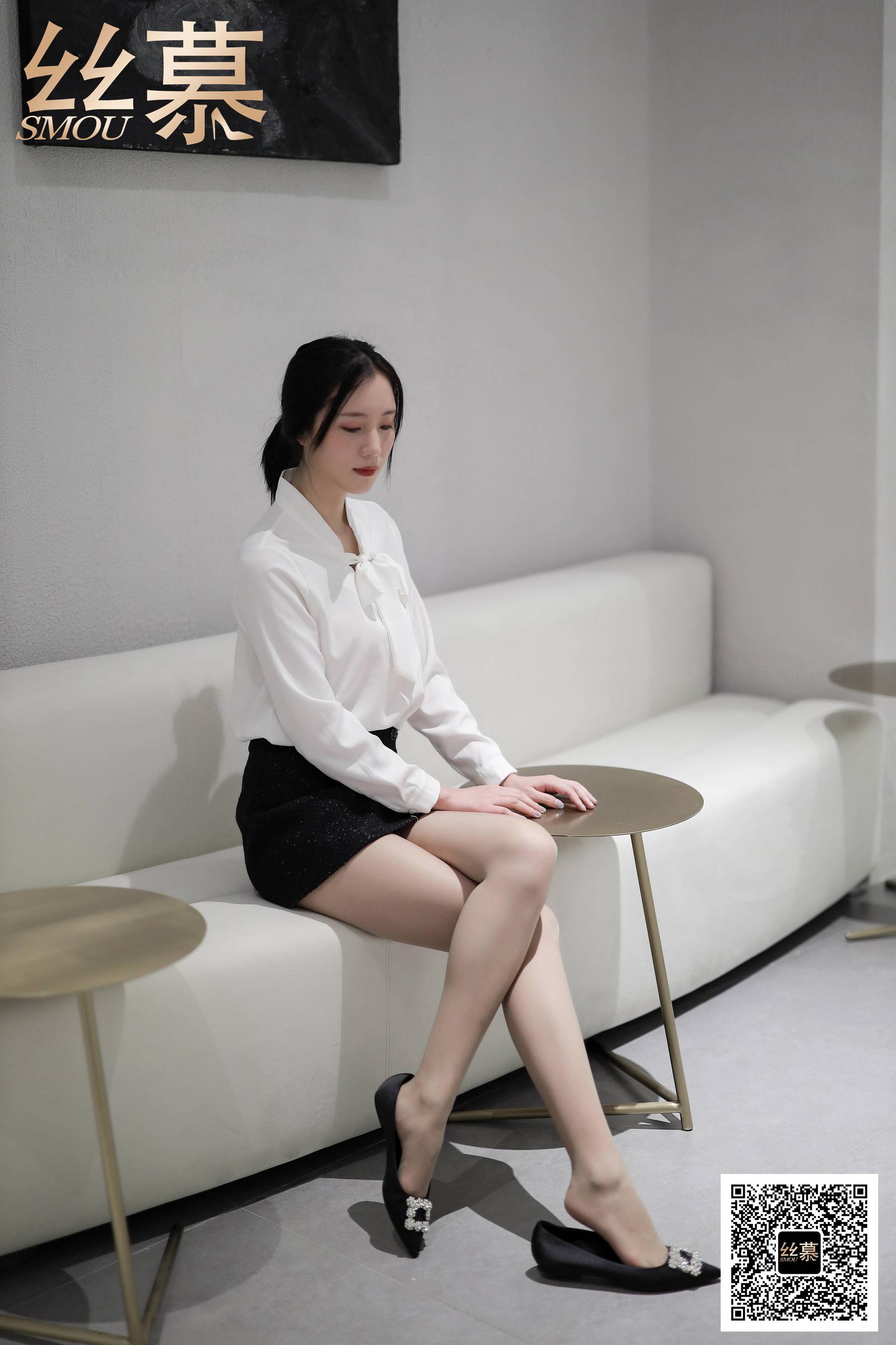 特写集 TX089 紫宁《平底鞋女神》-图45