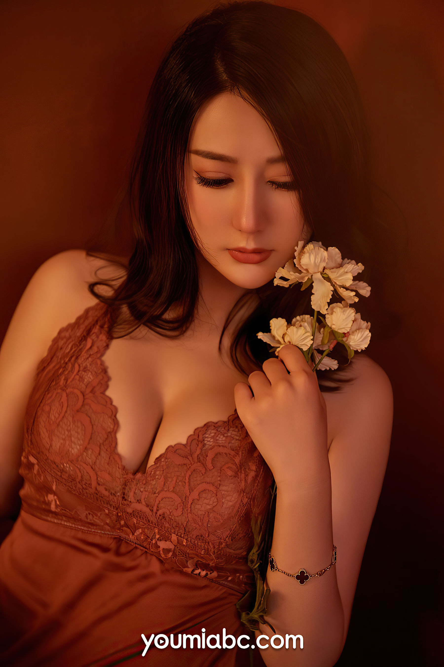 苏小曼 美女的红晕-图29