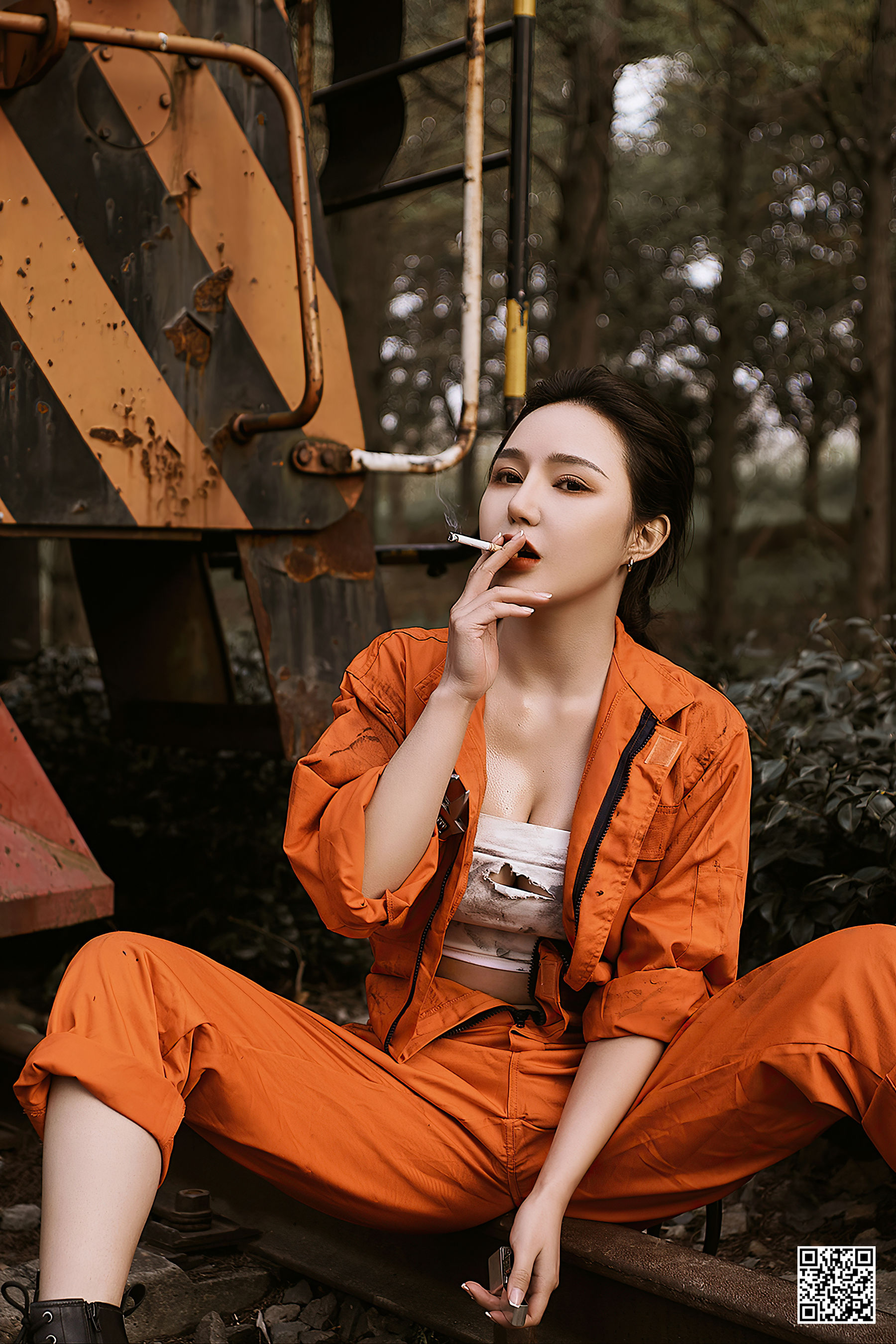 文静儿 火热的维修作业-图0