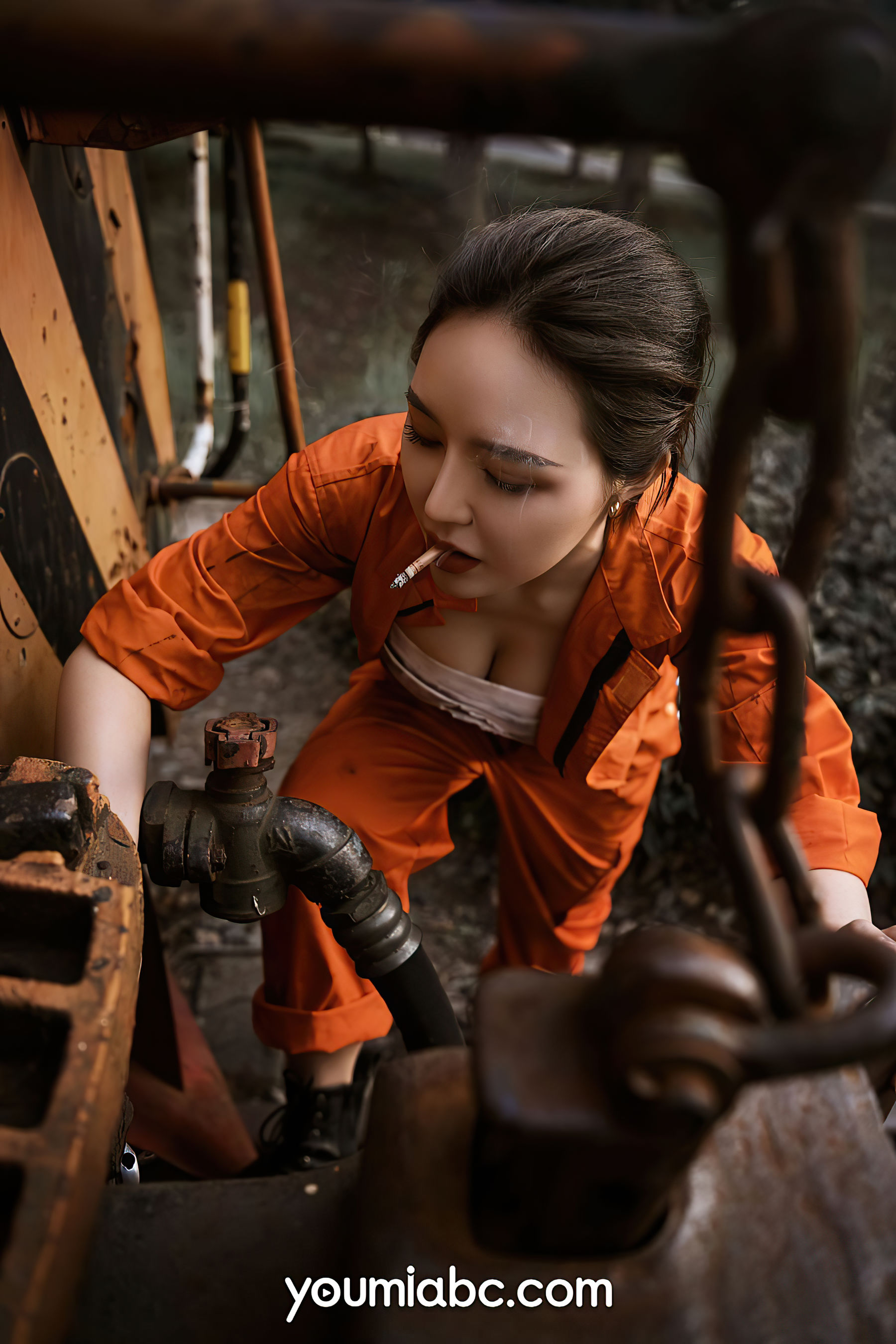 文静儿 火热的维修作业-图9