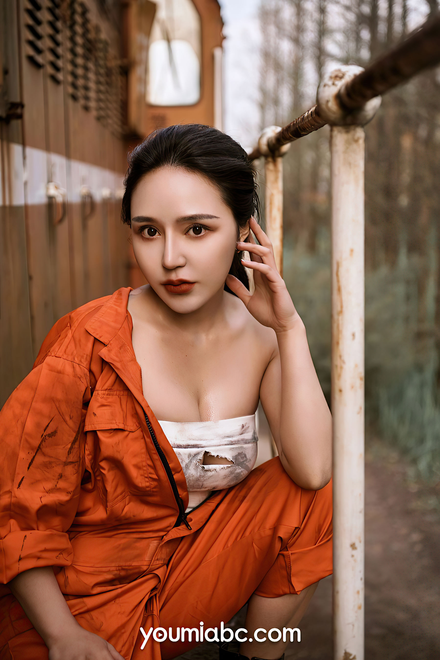 文静儿 火热的维修作业-图14