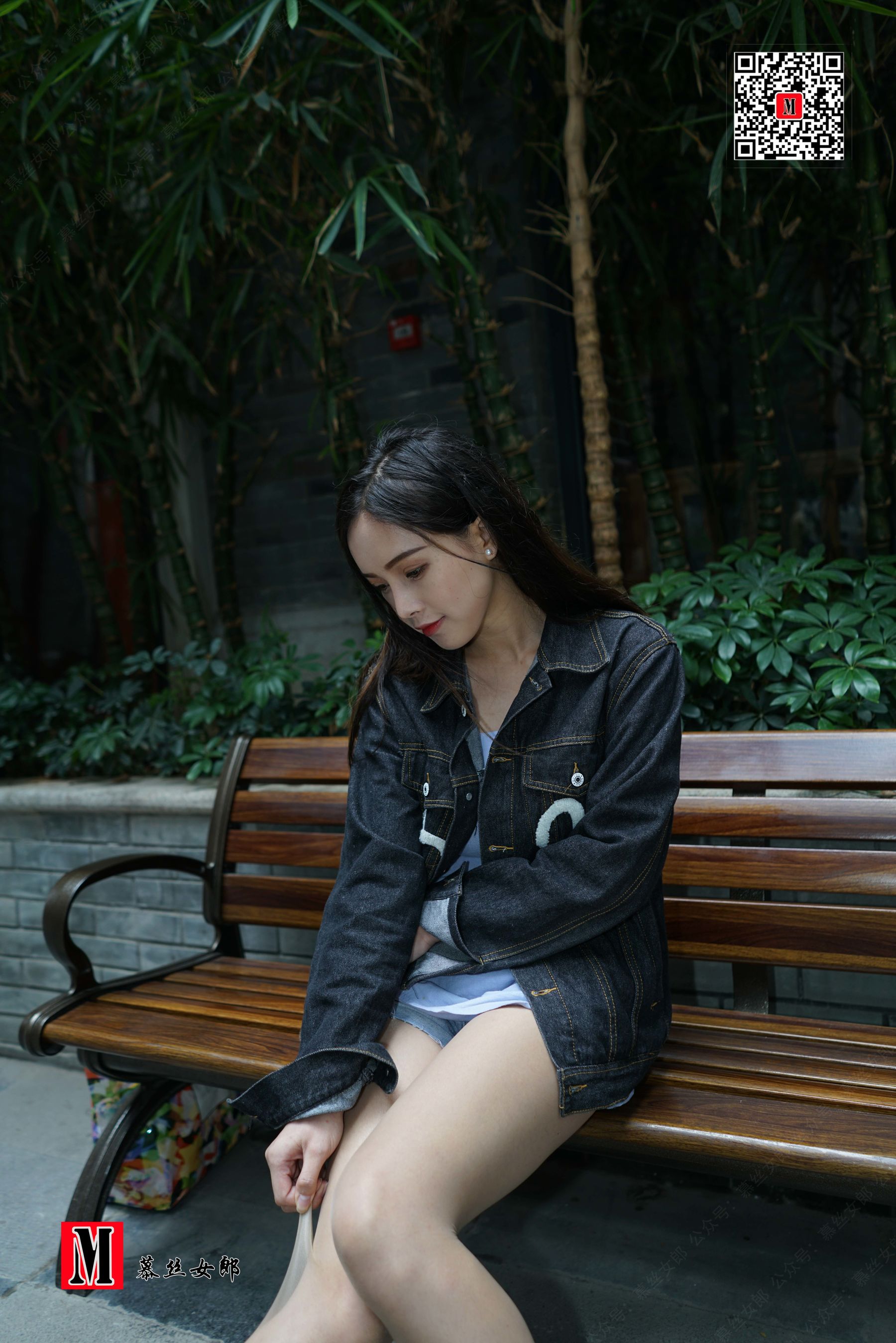 No.089 小羽 路边长凳街拍-图10