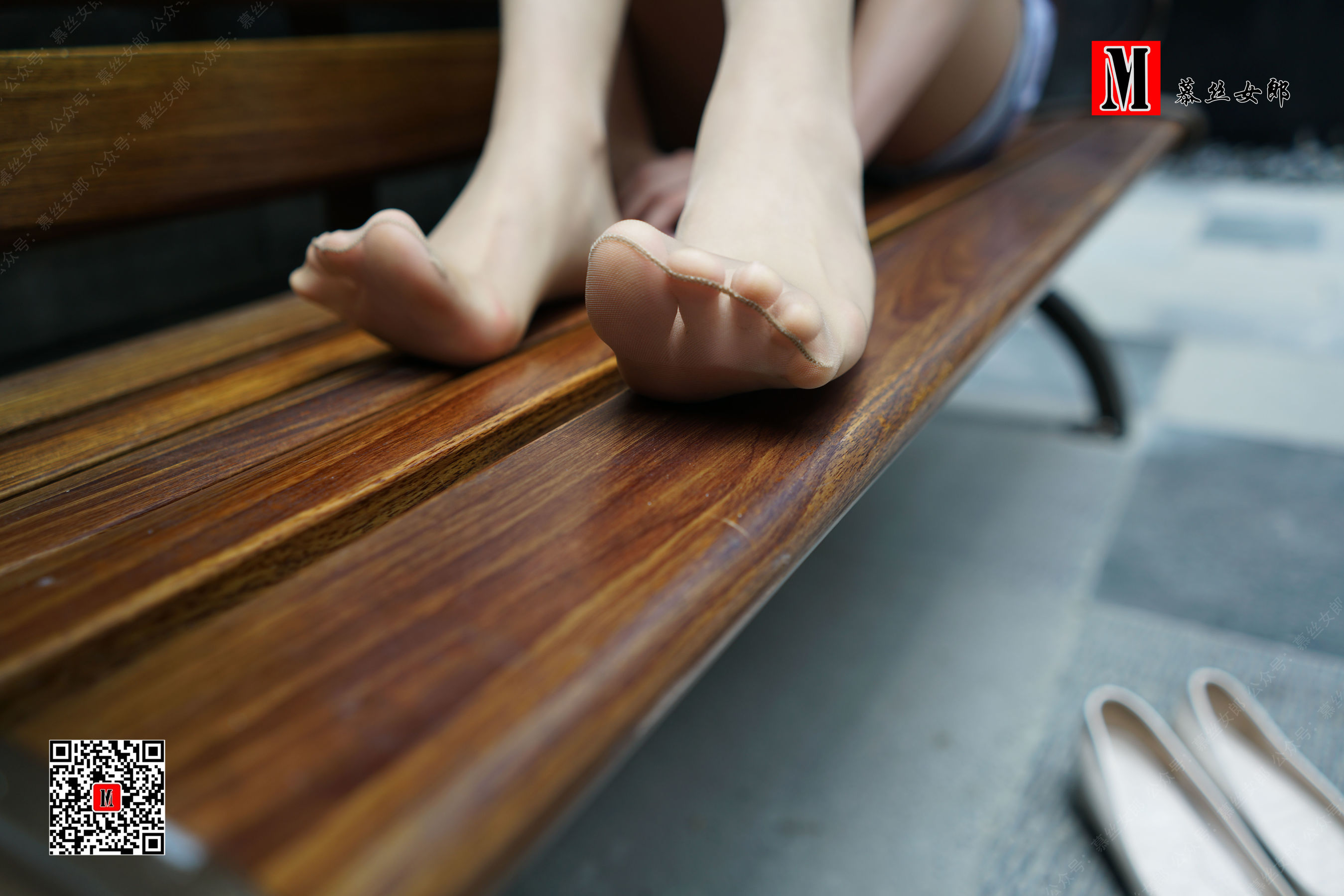 No.089 小羽 路边长凳街拍-图63