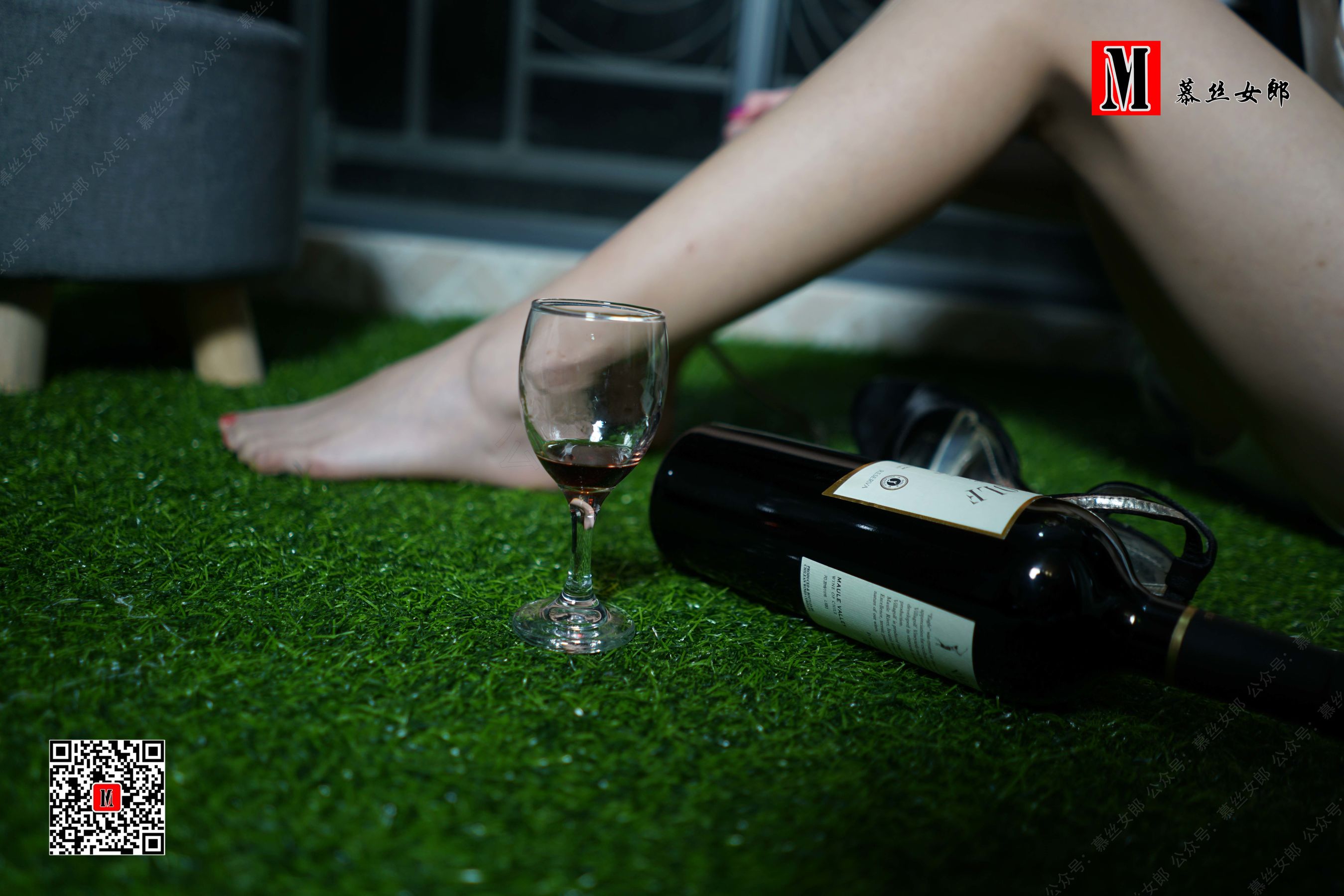 No.090 阳台白裙肉丝夜摄-图66