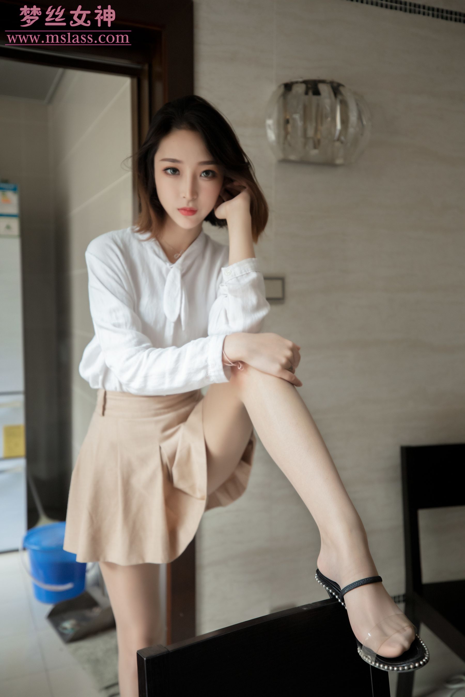 乔儿 美女主播（肉色）-图13