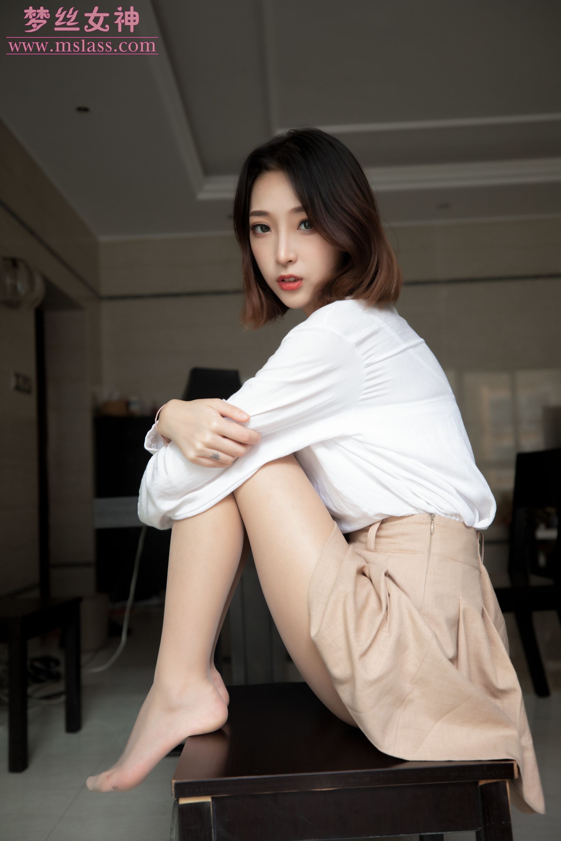 乔儿 美女主播（肉色）-图40