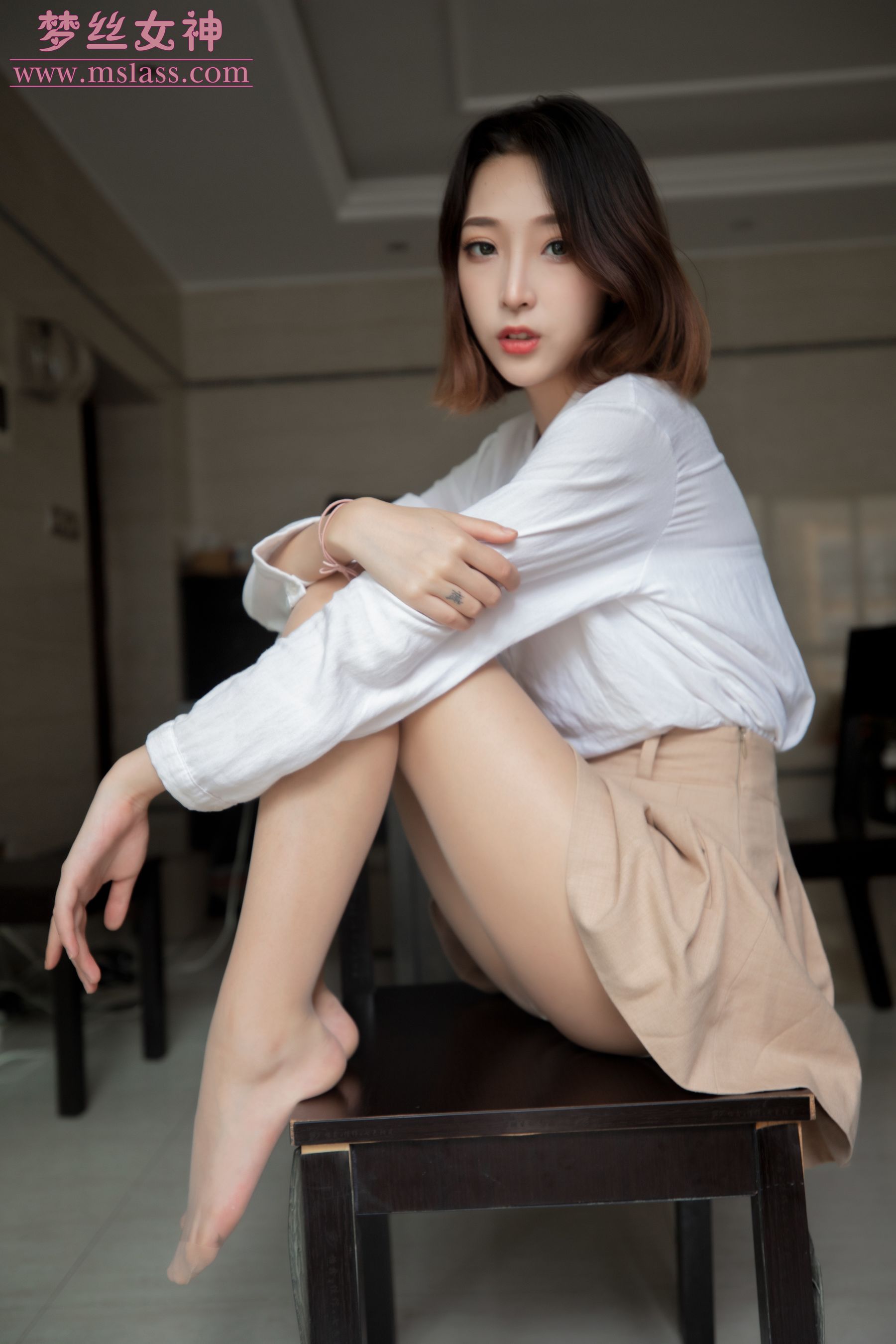 乔儿 美女主播（肉色）-图41